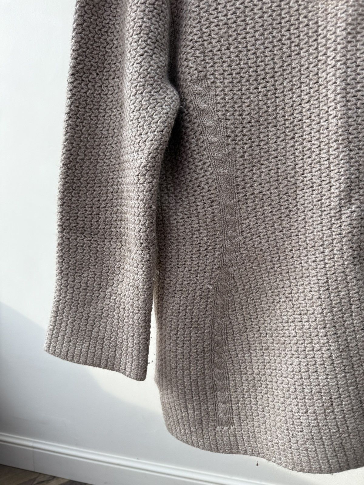 Escada Vintage ESCADA Beige Knit Cardigan Button Up Designer Women Size S / US 4 / IT 40 - 10 Thumbnail
