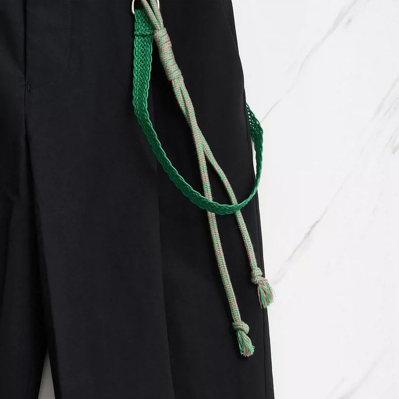 Song For The Mute Song For The Mute Chain-trimmed suit pants Size 50R - 6 Thumbnail
