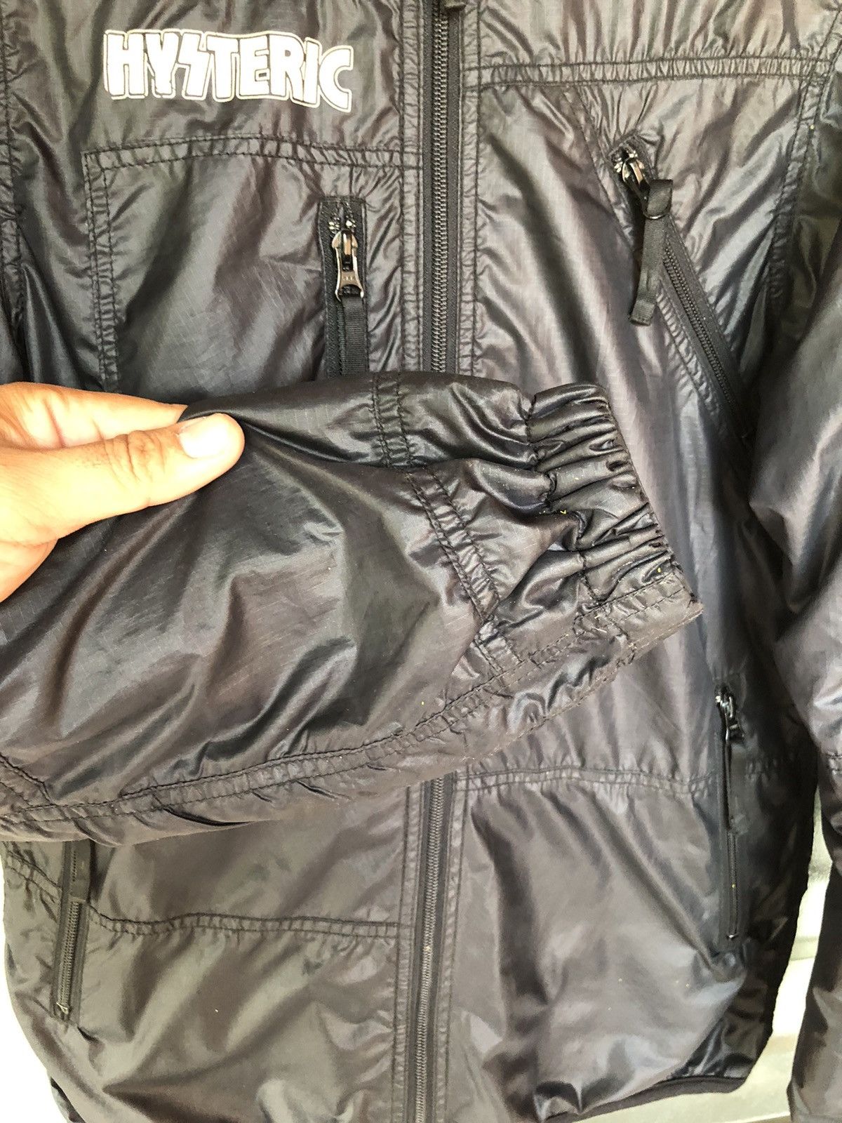 Hysteric Glamour Vintage Hysteric Glamour Nylon Khaki Jacket Rare Size US S / EU 44-46 / 1 - 7 Thumbnail