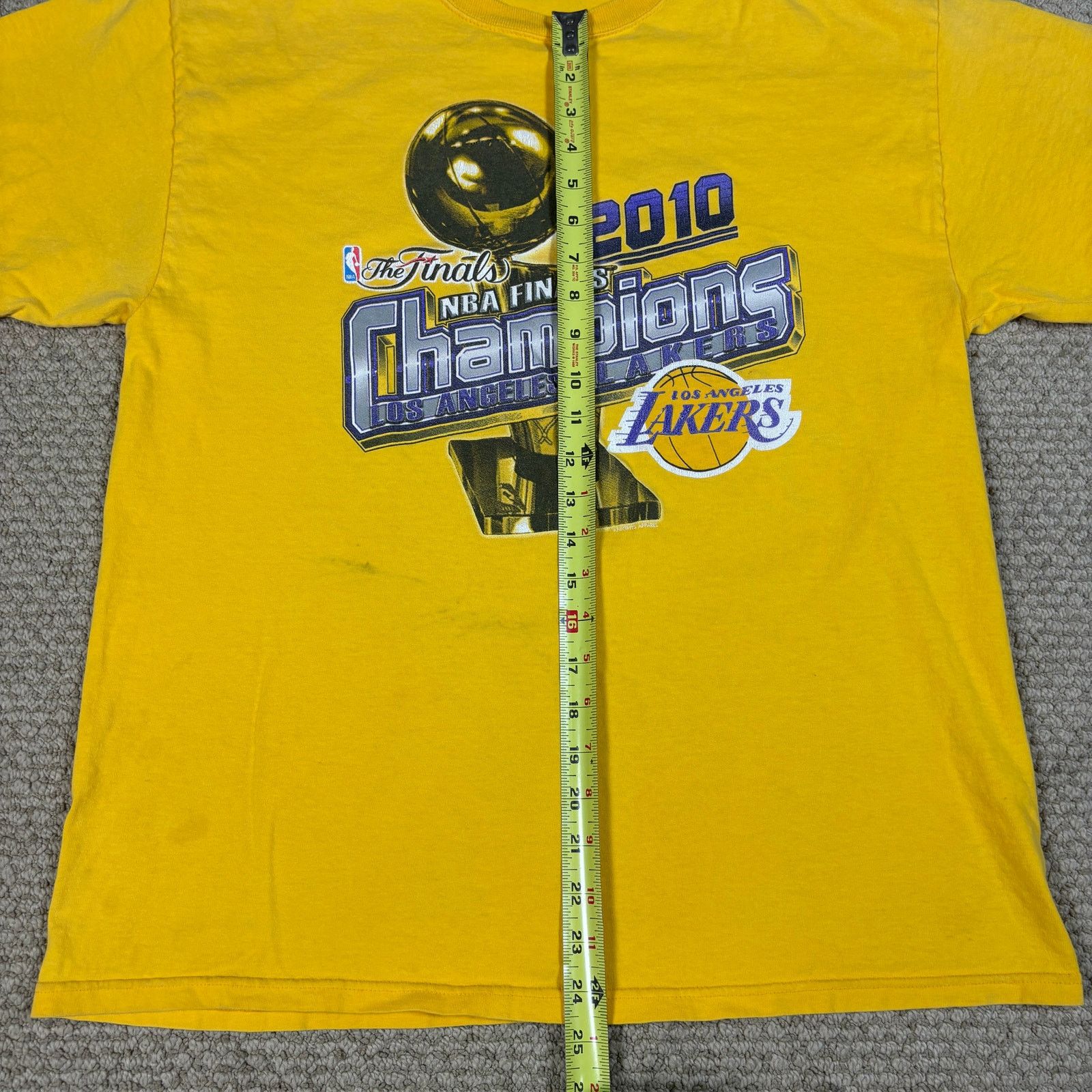 NBA y2k style 2010 NBA Finals Los Angeles Lakers Champions Large Size US L / EU 52-54 / 3 - 7 Thumbnail