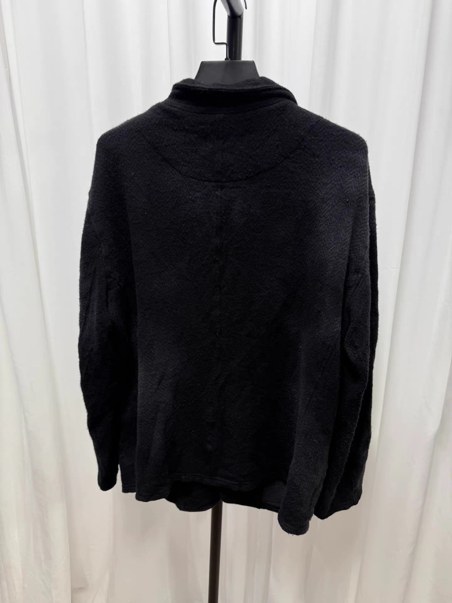 Yohji Yamamoto Yohji Yamamoto Pour Homme Dyed Wool Blazer K20 Size US L / EU 52-54 / 3 - 8 Thumbnail