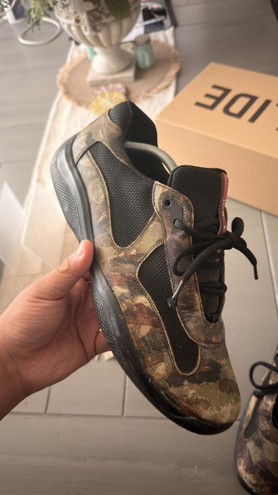 Prada Prada American cup Size 10.5, but fits closer to an 11.5–1 Size US 11.5 / EU 44-45 - 1 Thumbnail