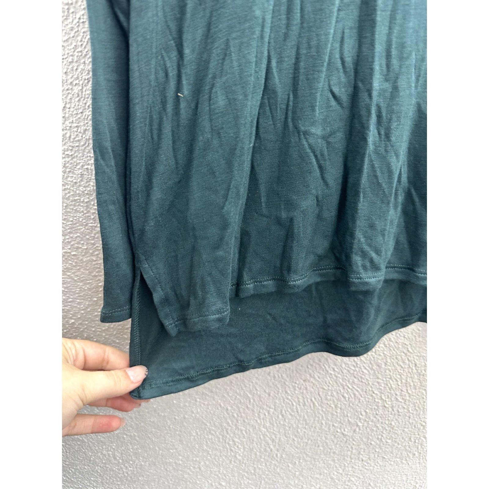 Apt. 9 Apt. 9 Womens Top Size XL Green Long Sleeve Turtleneck Size XL / US 12-14 / IT 48-50 - 4 Thumbnail