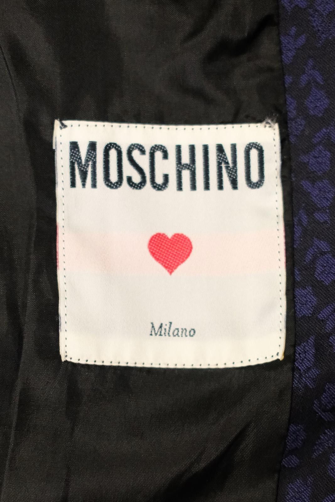Moschino 90's Moschino Rose All Over Print Blazer Size M / US 6-8 / IT 42-44 - 10 Thumbnail