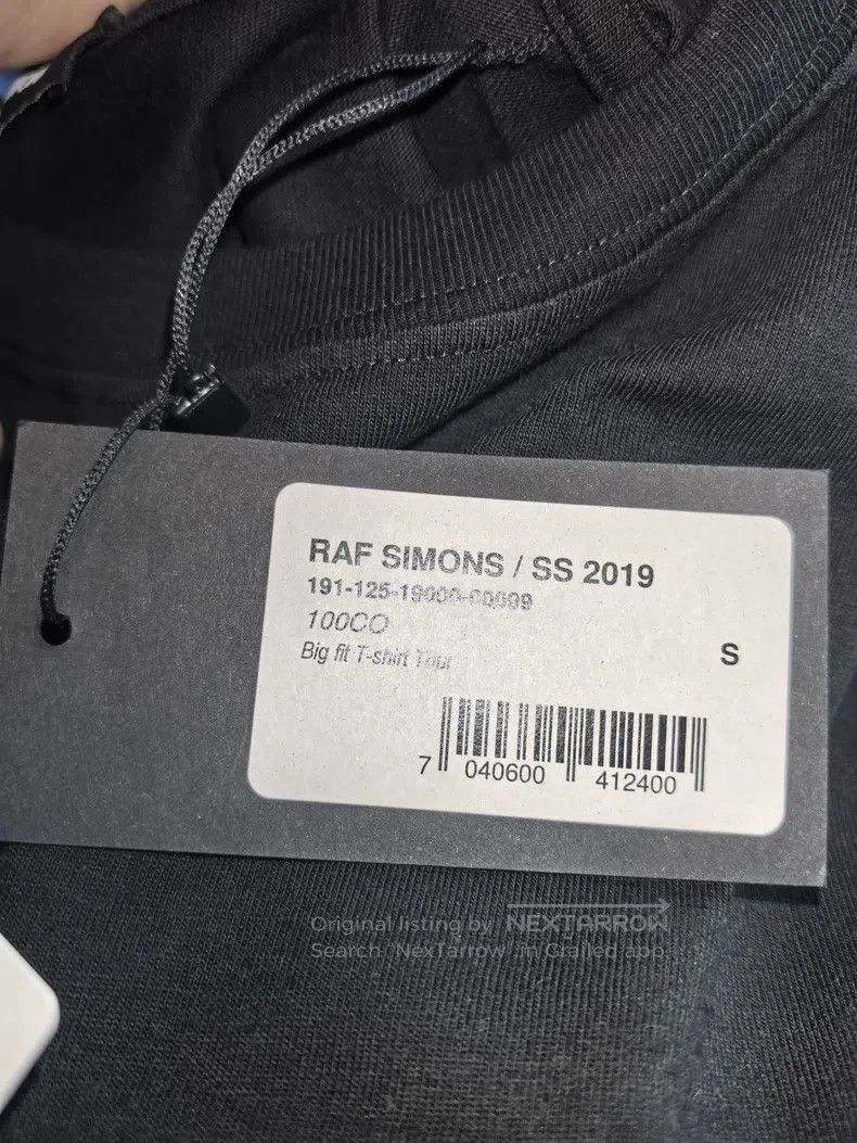 Raf Simons Raf simons Ss19 short sleeve travelling non-band short sle Size US S / EU 44-46 / 1 - 8 Thumbnail
