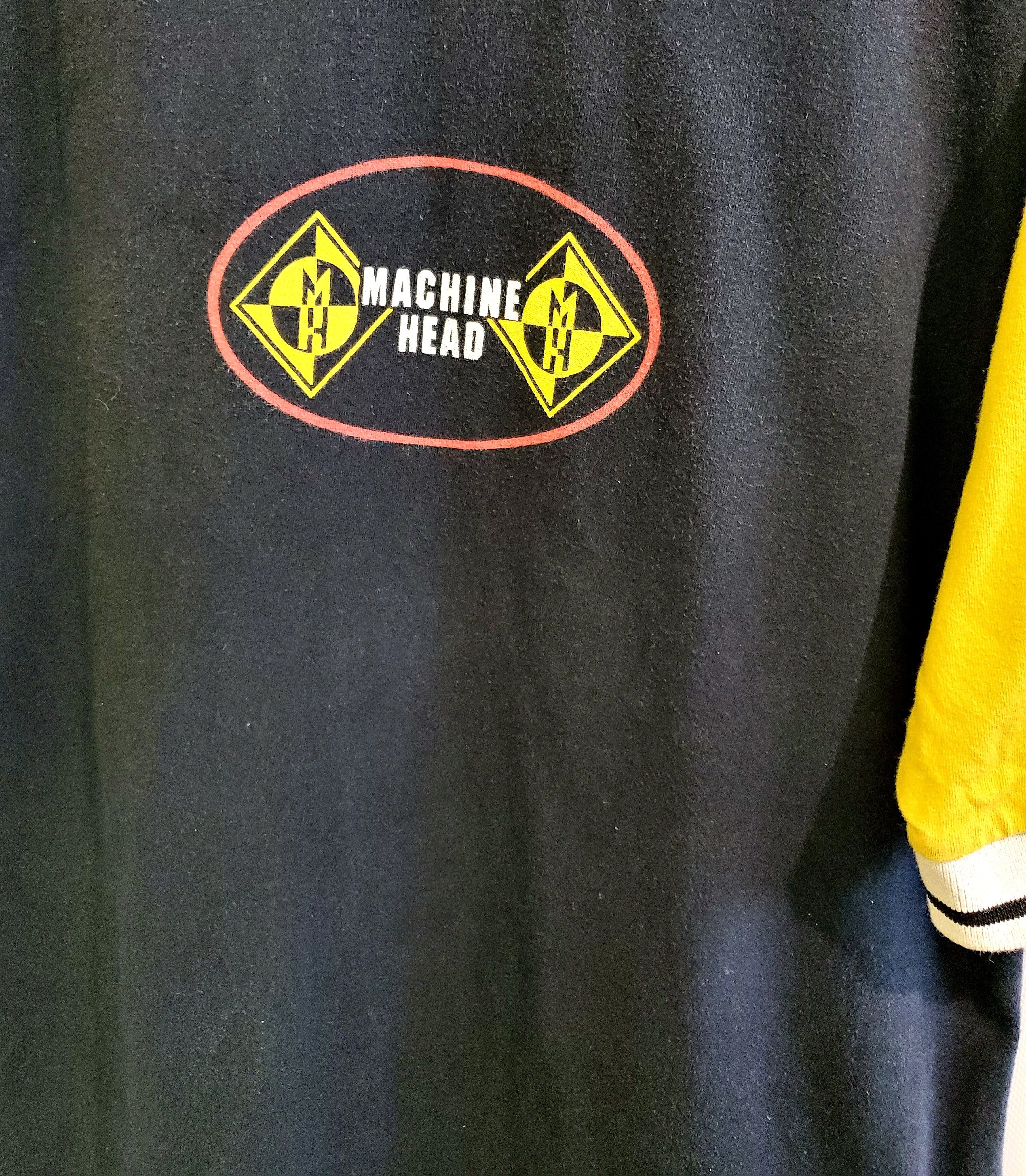 Band Tees × Vintage Vintage 90s Rock Machine Head Tshirt size Xl Size US XL / EU 56 / 4 - 4 Thumbnail