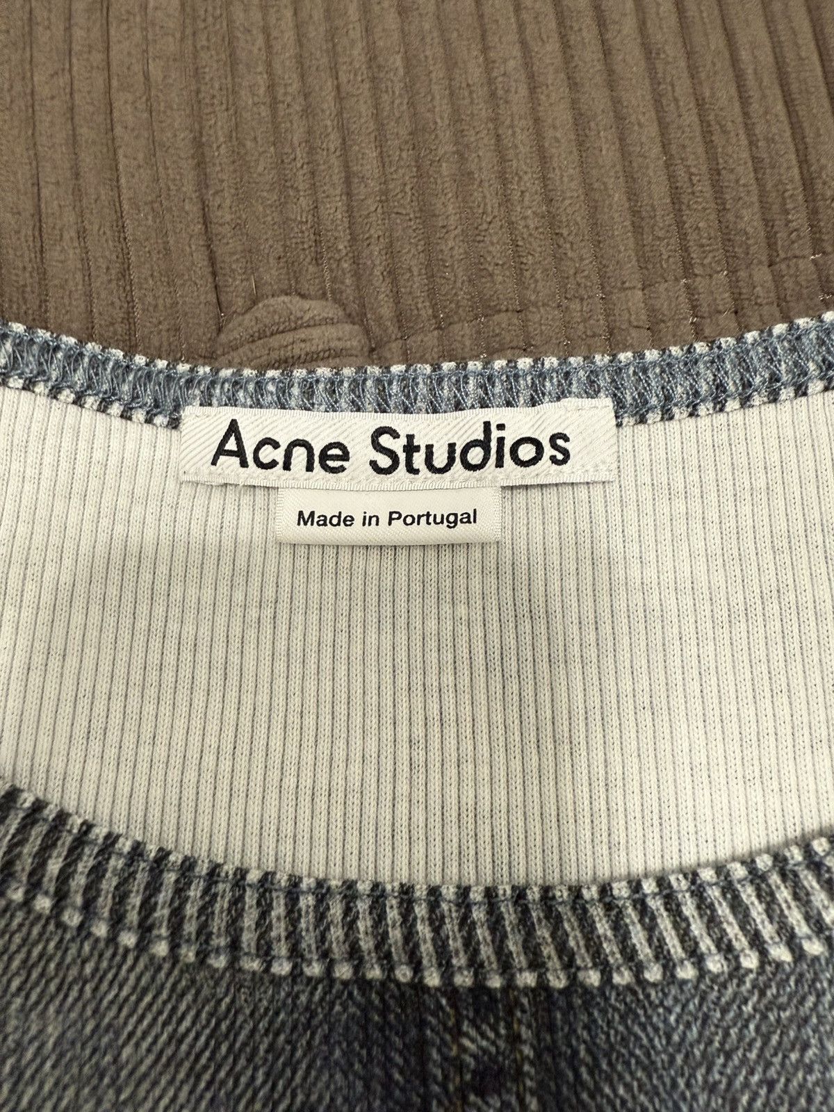 Acne Studios Acne Studios Ribbed Printed Tank Top Size L / US 10 / IT 46 - 5 Thumbnail