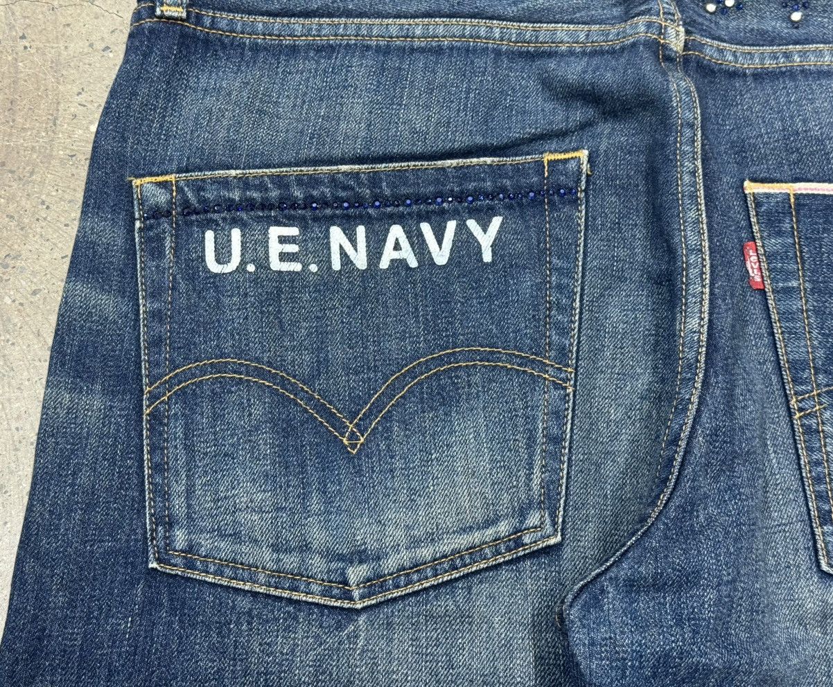Levi's × uniform experiment Levis Fenom x UE Uniform Experiment Jeans，first edition Size US 34 / EU 50 - 9 Thumbnail