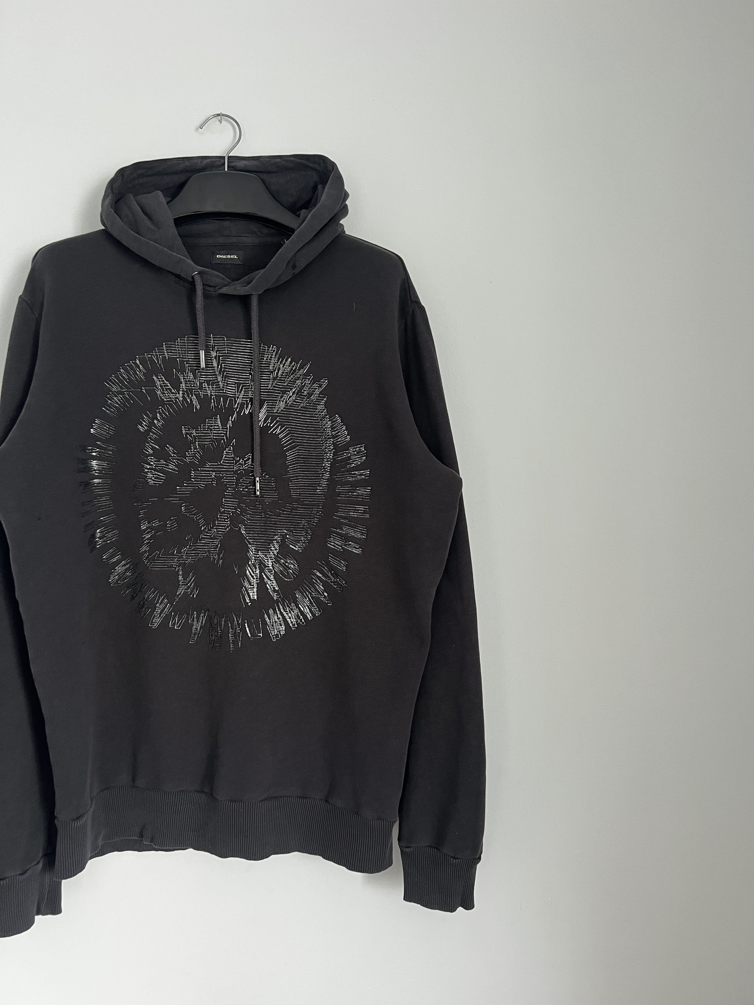 Diesel Diesel hoodie big logo y2k vintage Size US M / EU 48-50 / 2 - 9 Thumbnail
