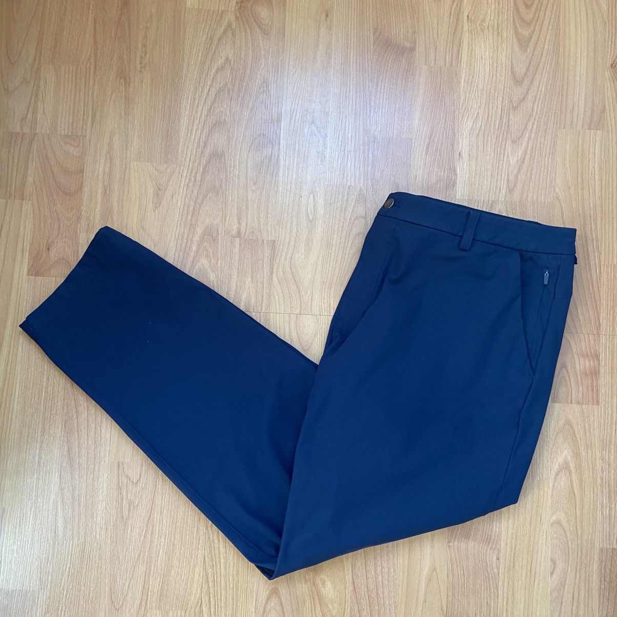 Lululemon Lululemon Logo 5 Pocket Navy Pants Men’s 40 Size US 40 / EU 56 - 6 Thumbnail