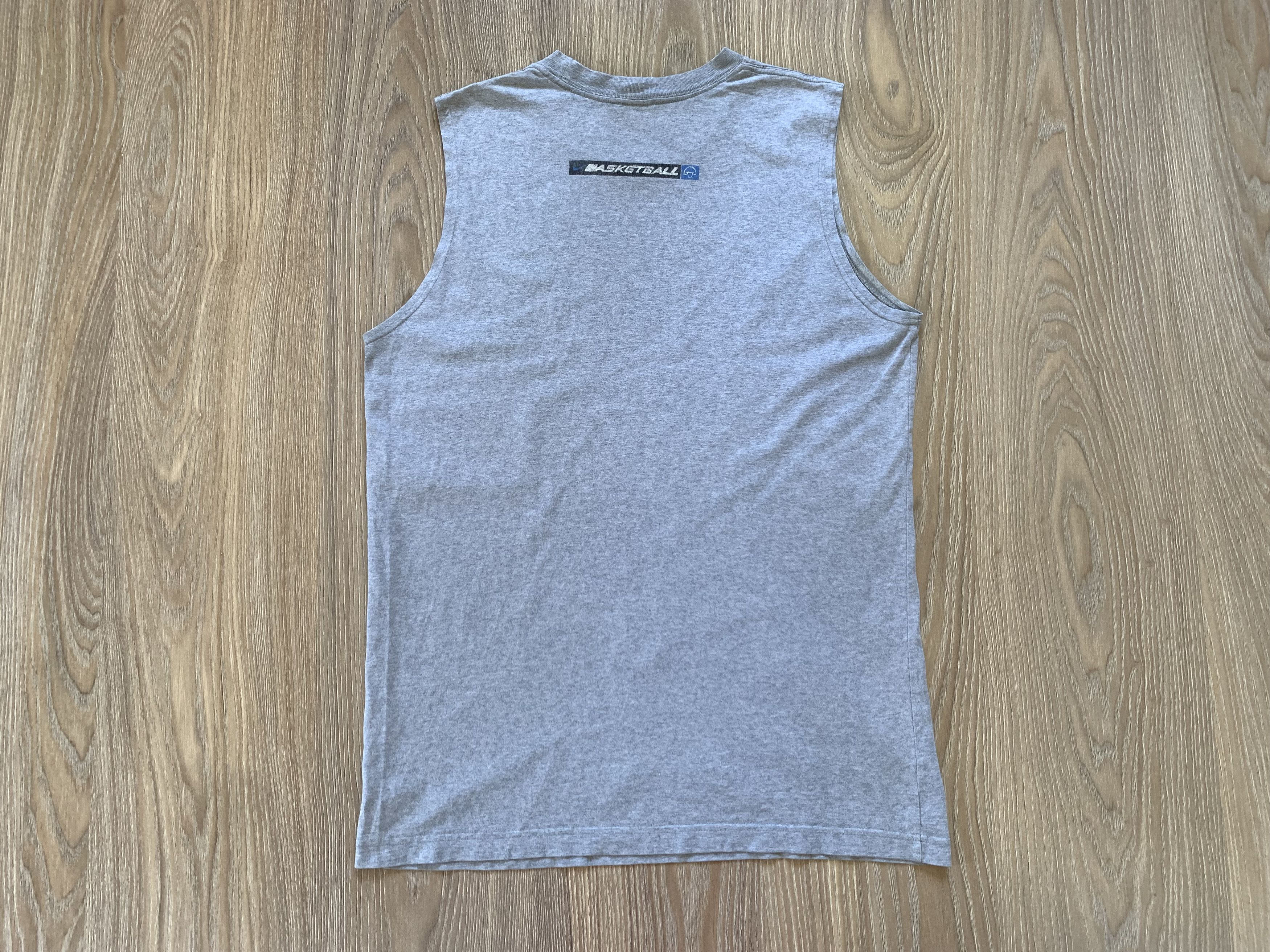 Nike × Vintage Nike Basketall Vintage Sleeveless Printed T Shirt Size US L / EU 52-54 / 3 - 3 Thumbnail