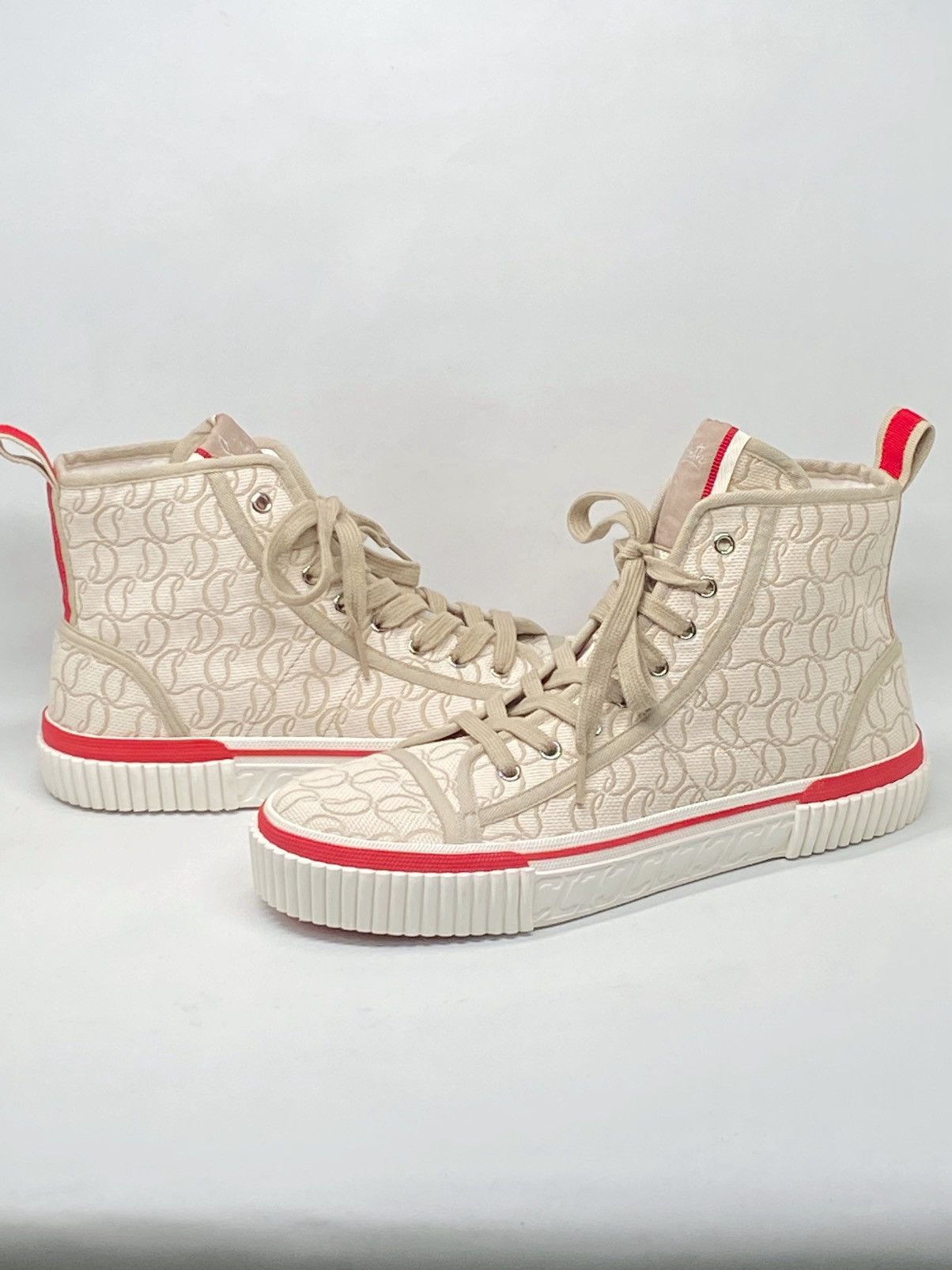 Christian Louboutin Christian Louboutin Cl High-Top Sneakers size 42/us size 9 Size US 9 / EU 42 - 5 Thumbnail