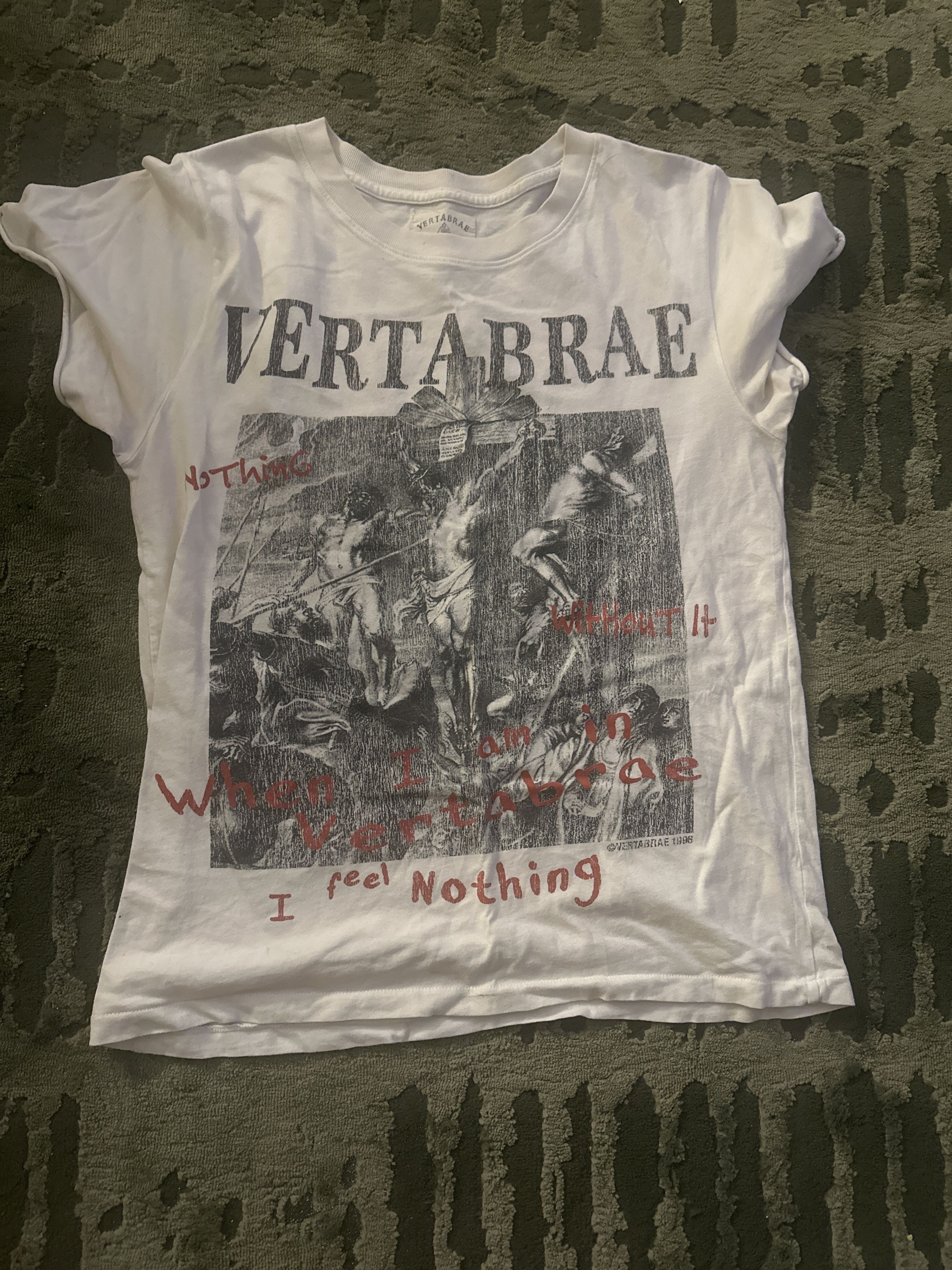Vertabrae Vertabrae I Feel Nothing Tee Size US S / EU 44-46 / 1 - 1 Thumbnail