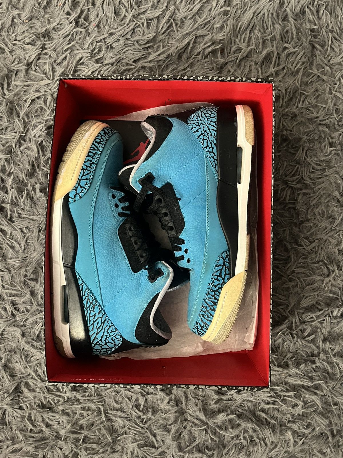 Jordan Brand Power Blue Jordan 3s Size 9.5 2014 Size US 9.5 / EU 42-43 - 11 Thumbnail
