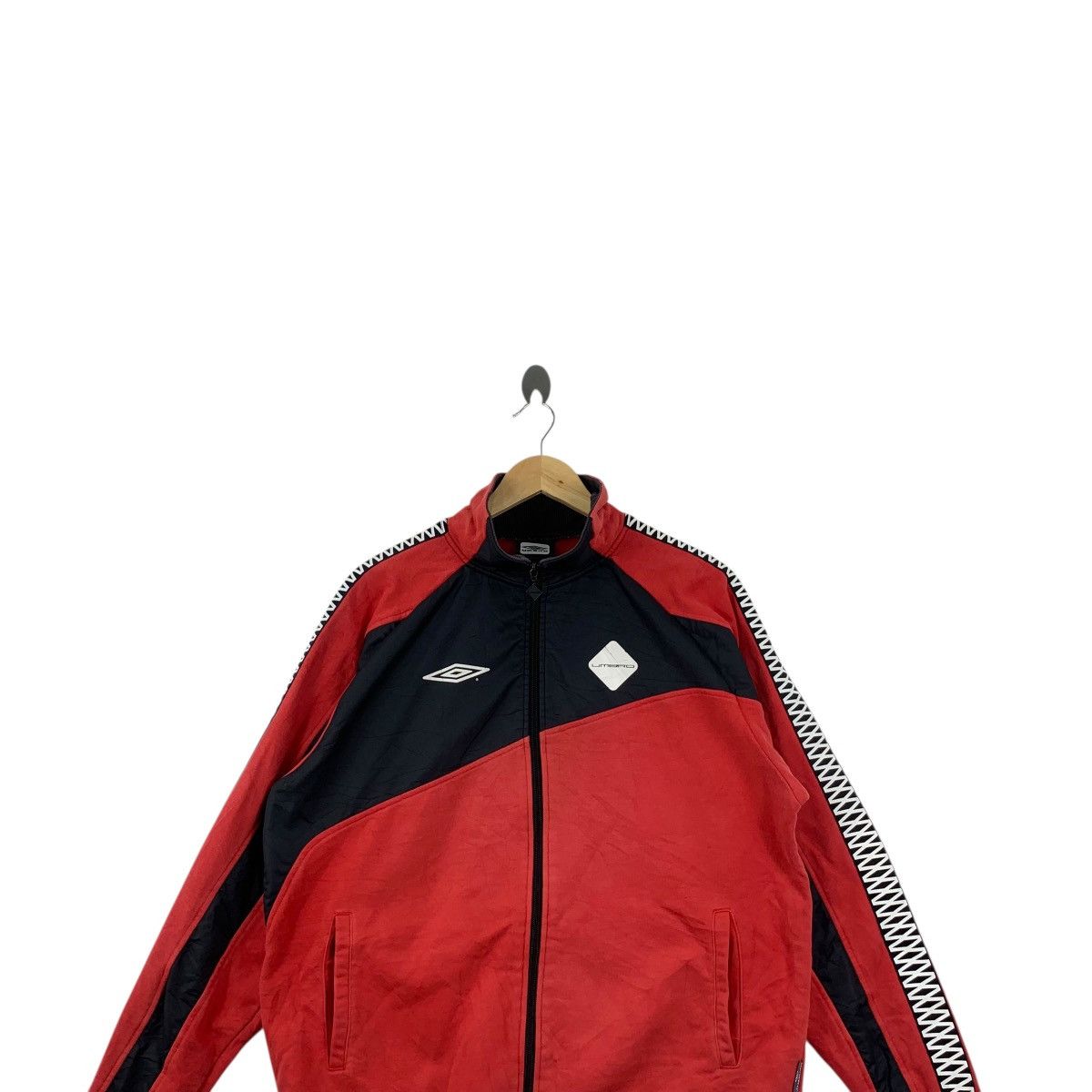 Umbro Vintage UMBRO x DESCENTE JASPO Training Warm Jacket Size US XXL / EU 58 / 5 - 2 Thumbnail