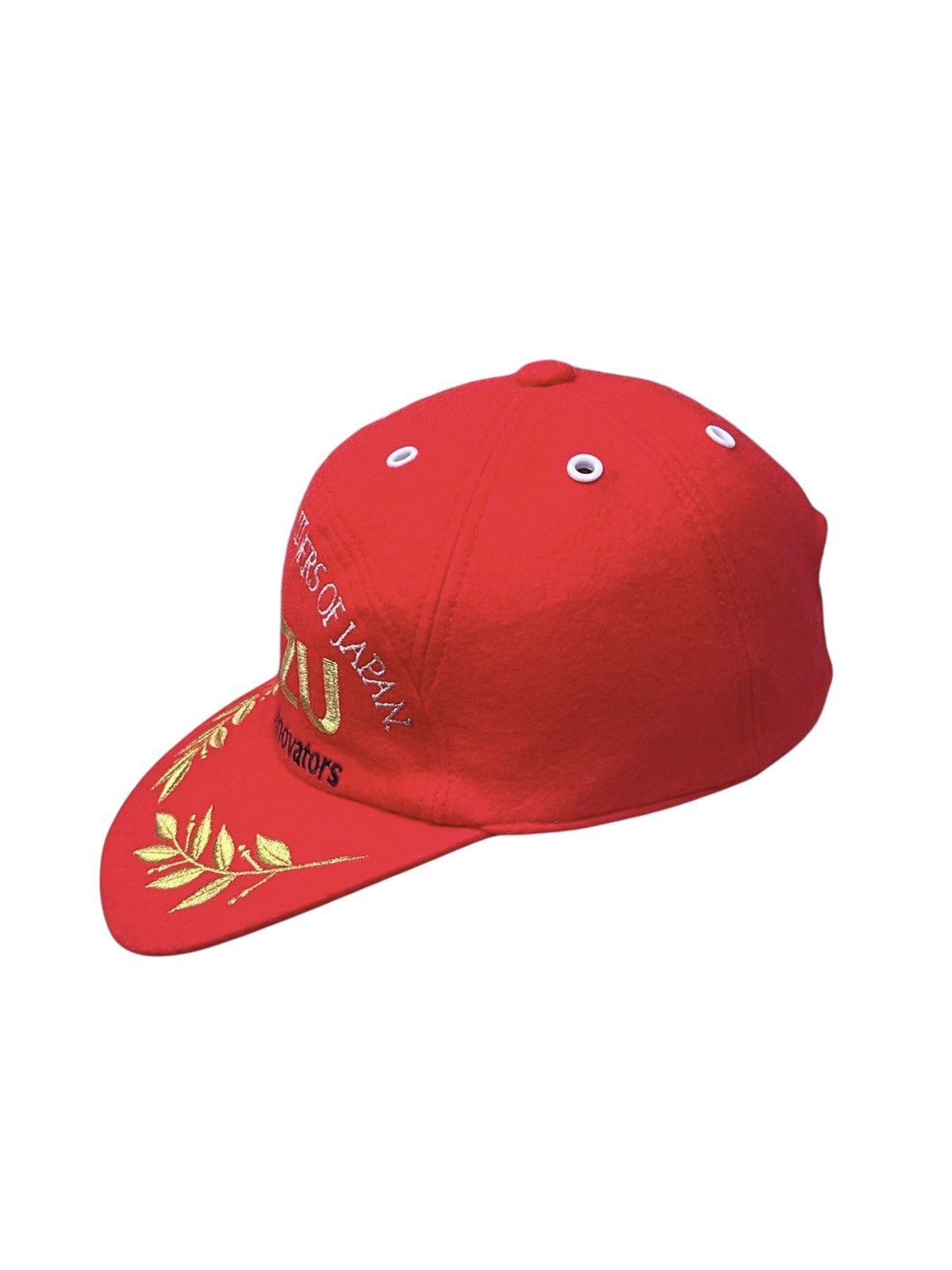 Racer Worldwide Vintage ISUZU Japan Racing Promo Wool Cap Gold Laurel Size ONE SIZE - 5 Thumbnail