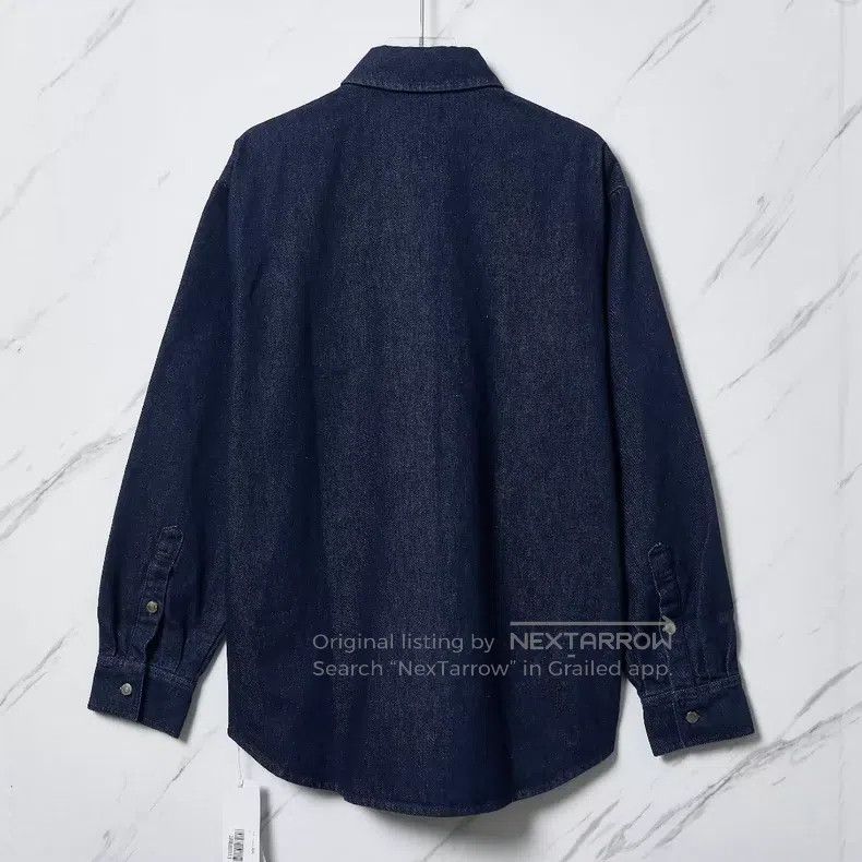 Raf Simons Raf Simons Unisex denim logo shirt Size US S / EU 44-46 / 1 - 4 Thumbnail