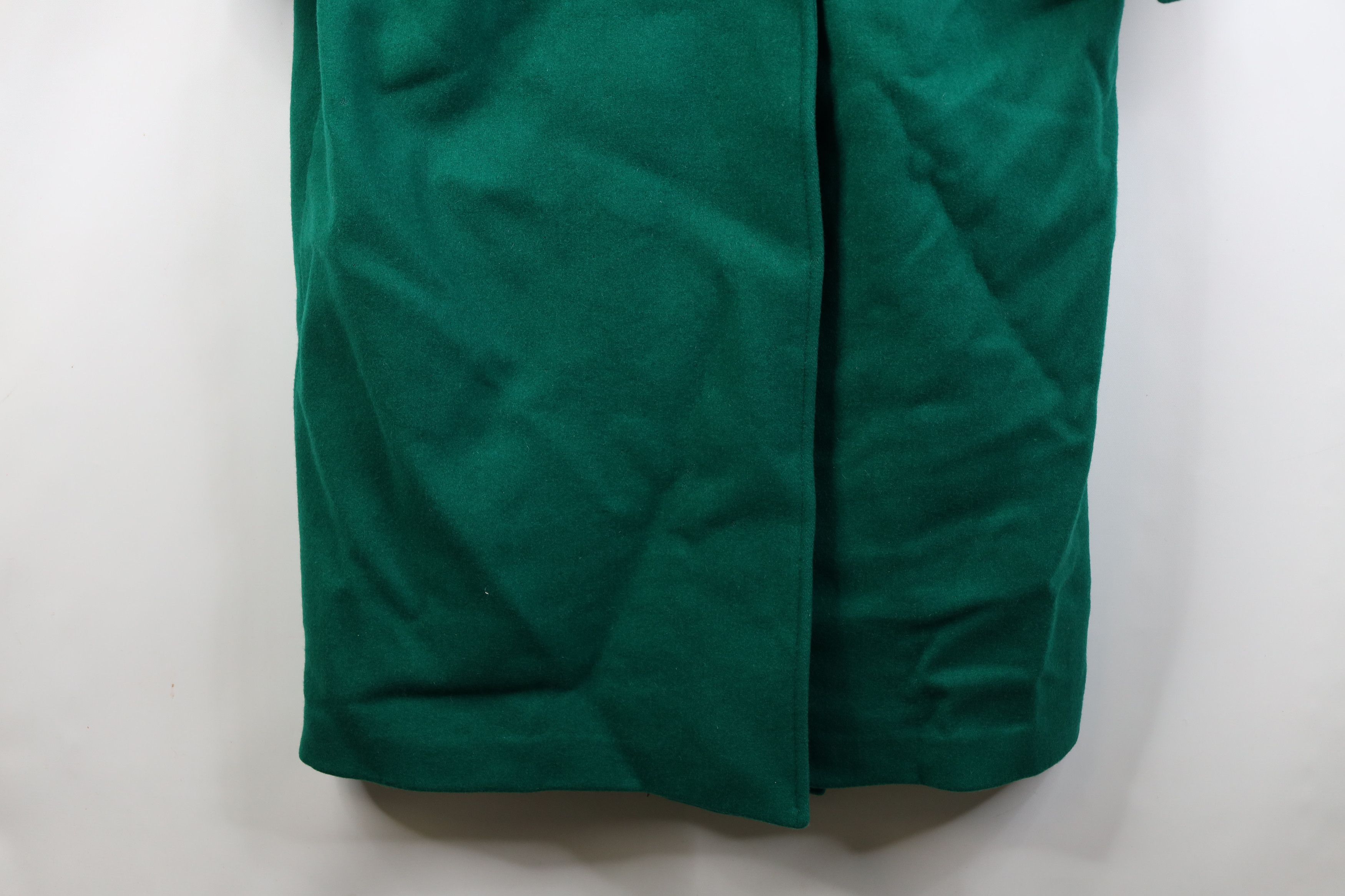 Vintage Vintage 90s Streetwear Overcoat Trench Coat Jacket Green Size M / US 6-8 / IT 42-44 - 4 Thumbnail