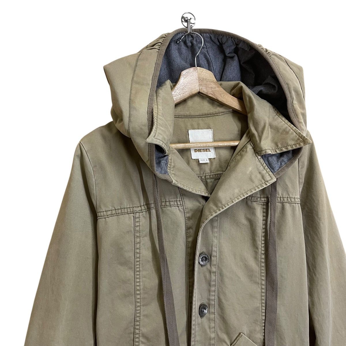 Diesel × If Six Was Nine × Japanese Brand Diesel Multipocket Hoodie Jacket For Women Size M / US 6-8 / IT 42-44 - 10 Thumbnail