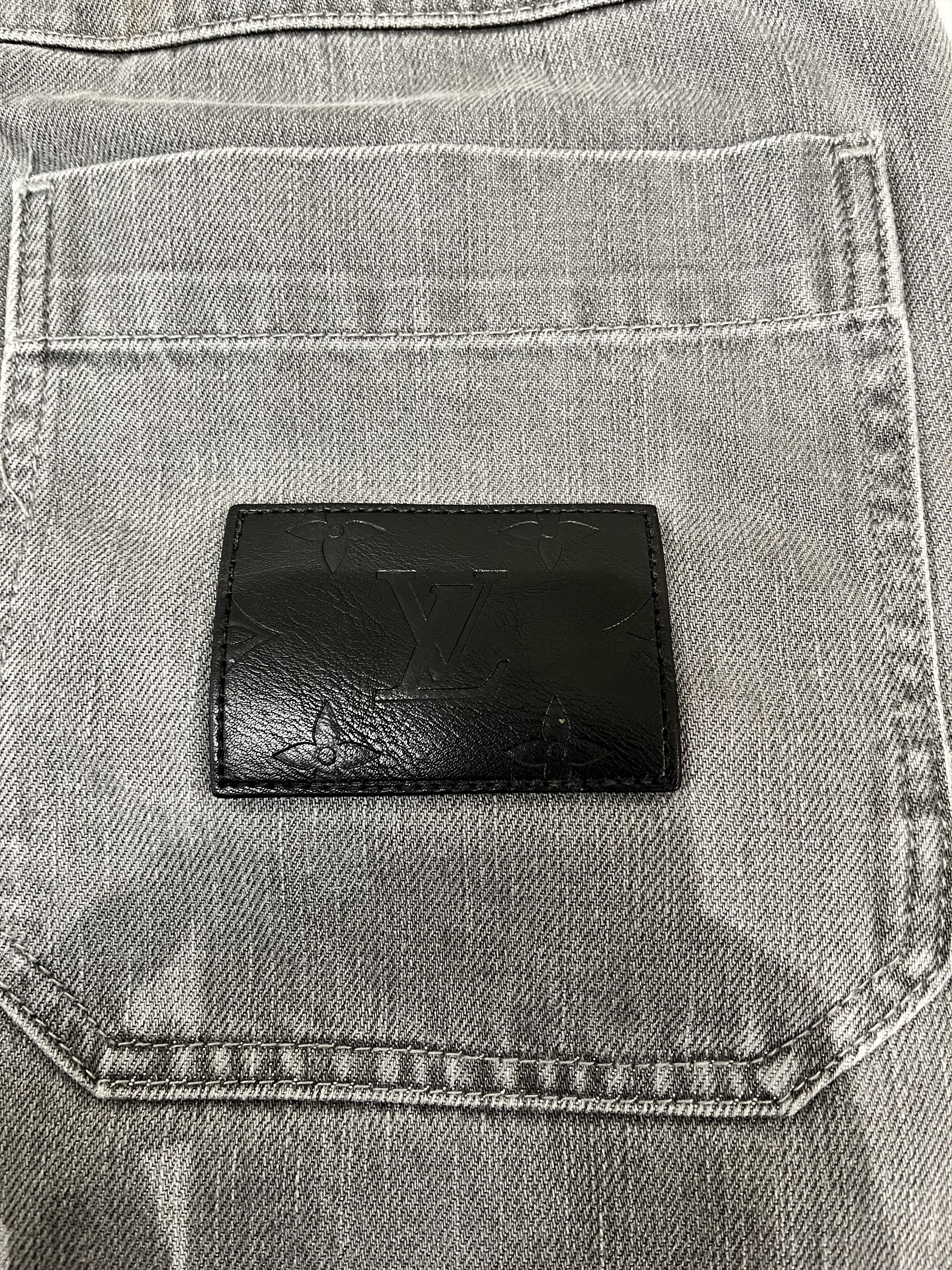 Louis Vuitton Louis Vuitton Denim Cargo Jeans Grey Size US 32 / EU 48 - 3 Thumbnail