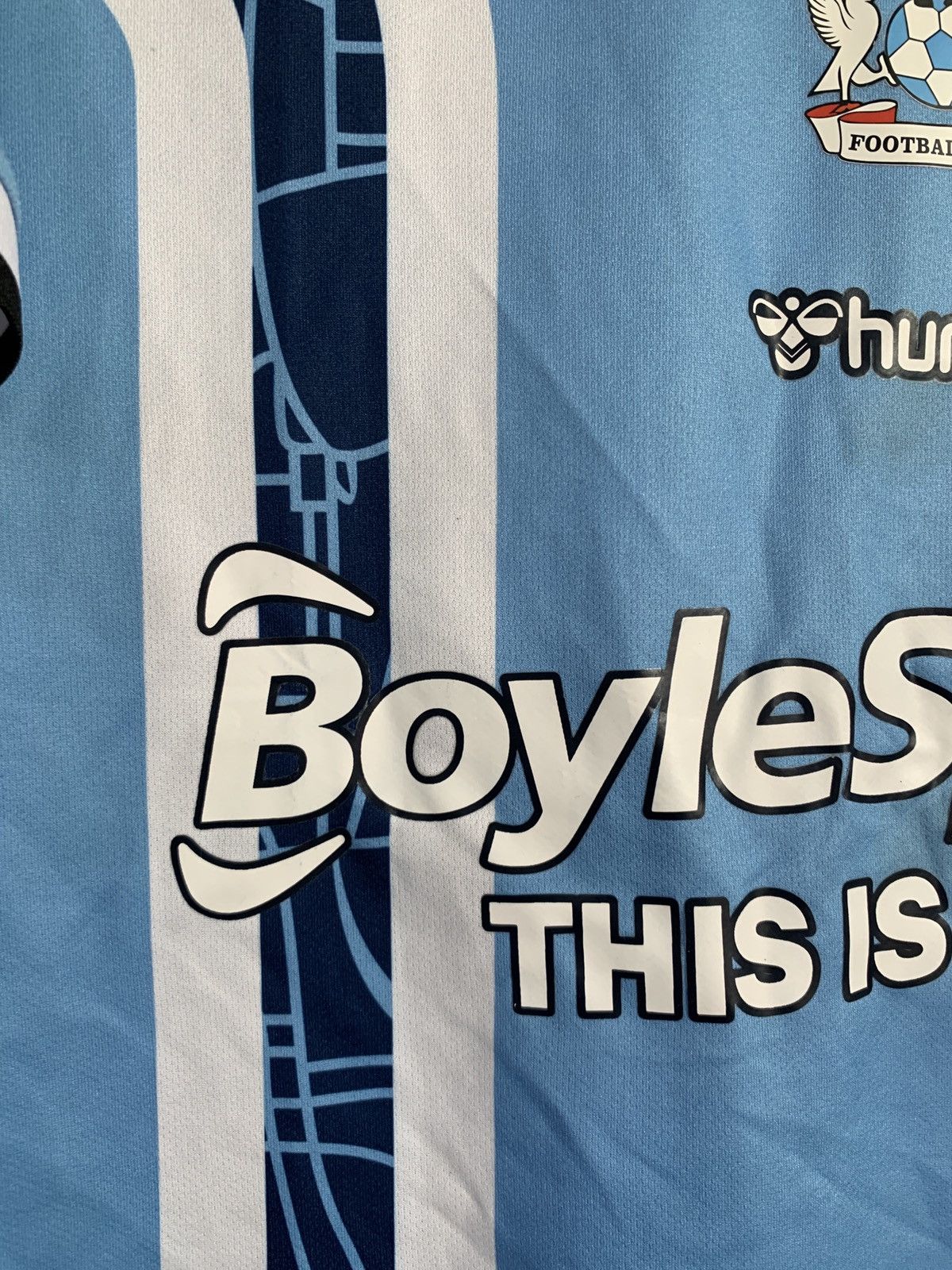 Hummel Coventry City Home Football Shirt Hummel Soccer Jersey Sz S Size US S / EU 44-46 / 1 - 6 Thumbnail