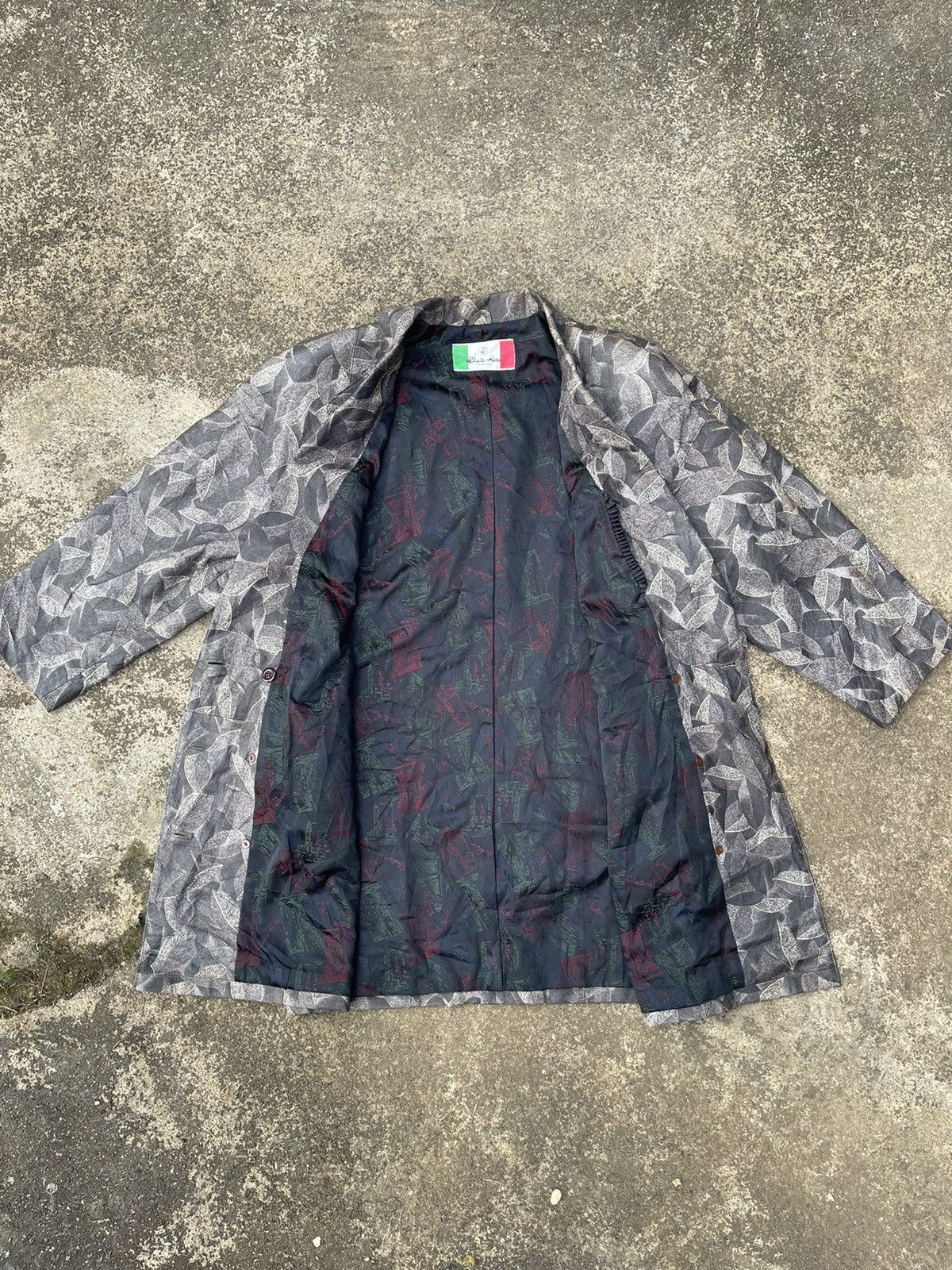 Japanese Brand Vintage Roberto Ricci Firenze Jacquard Blazer Made in Japan Size US M / EU 48-50 / 2 - 12 Thumbnail