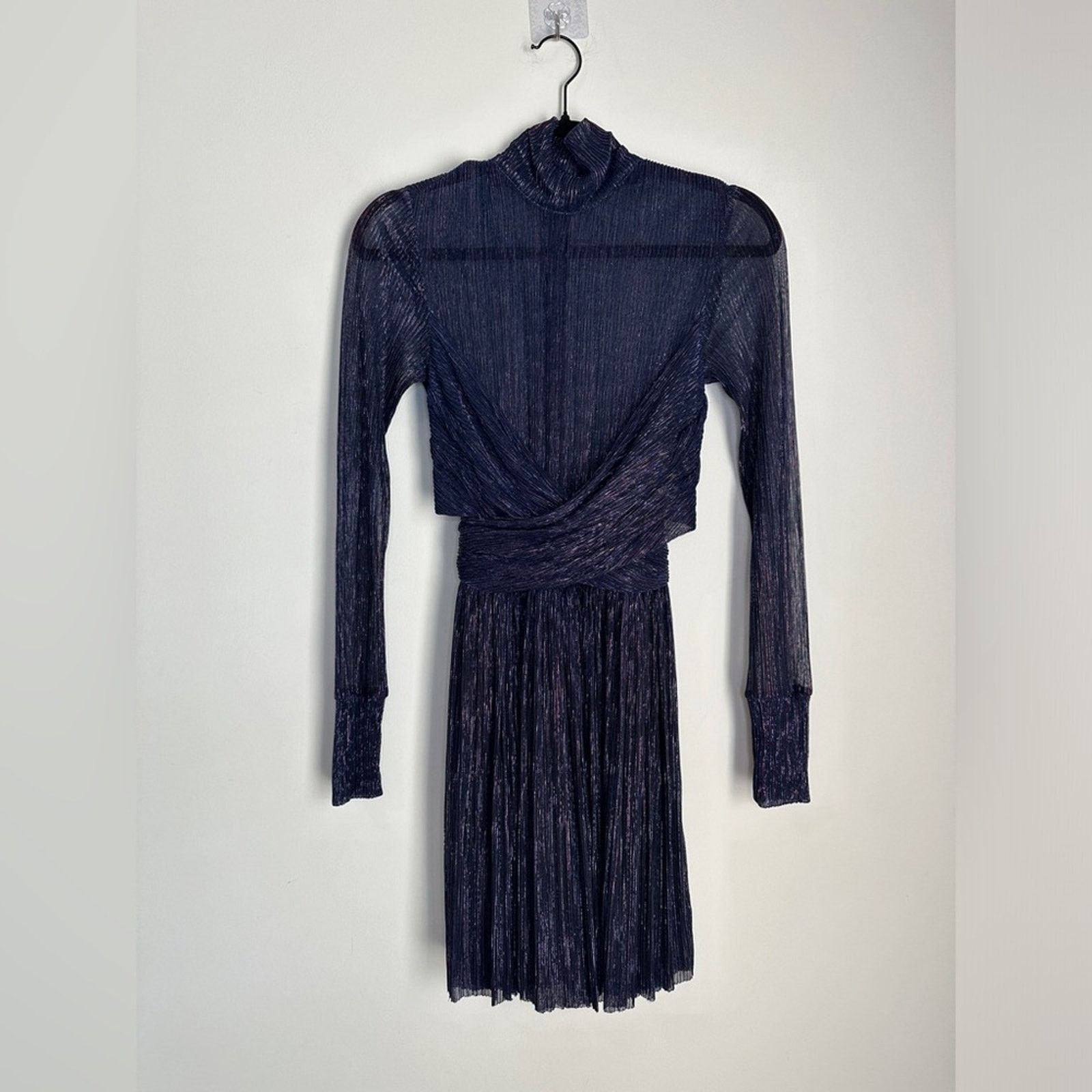 REVOLVE Sabina Musayev Blue and Purple Long Sleeve Size small Size S / US 4 / IT 40 - 1 Thumbnail