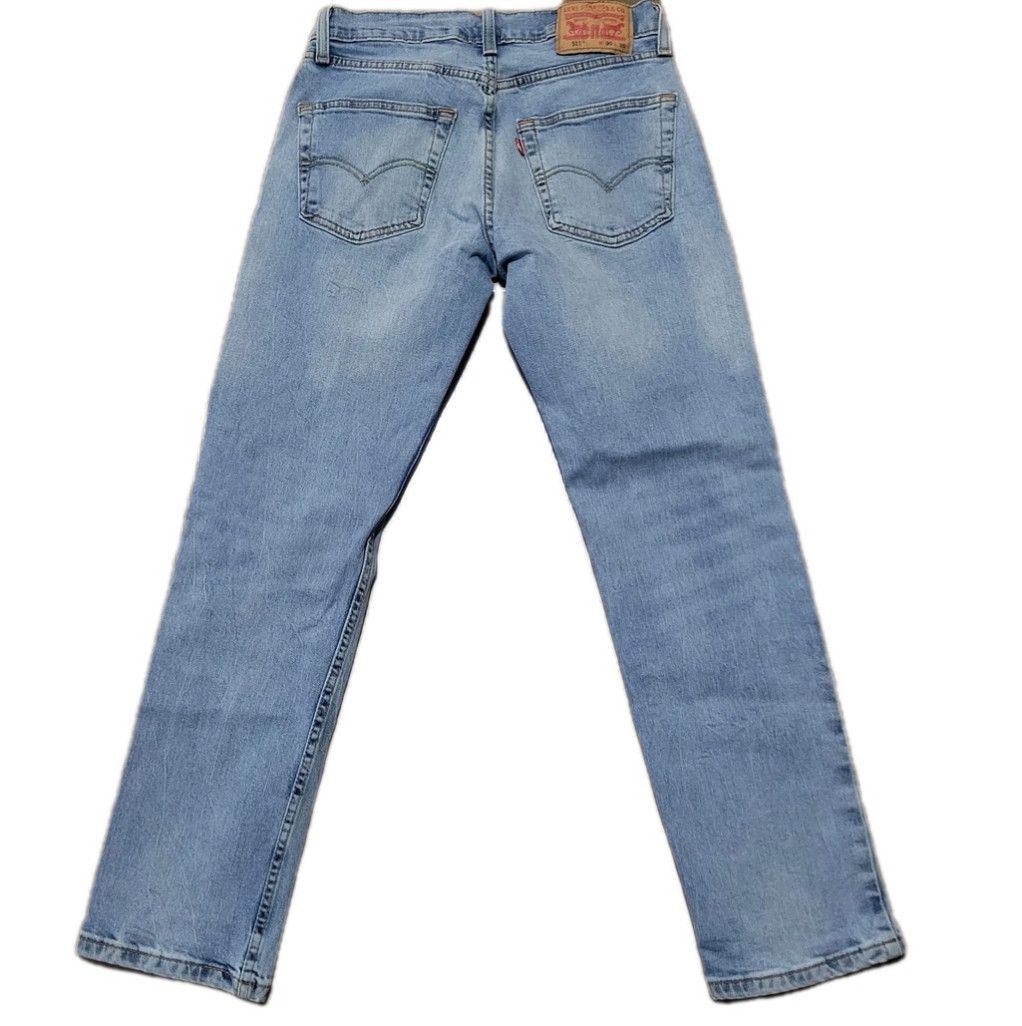 Levi's Levi's 511 Slim-Fit Jeans Men's Light Wash 30/30 Excellent Size US 30 / EU 46 - 2 Thumbnail