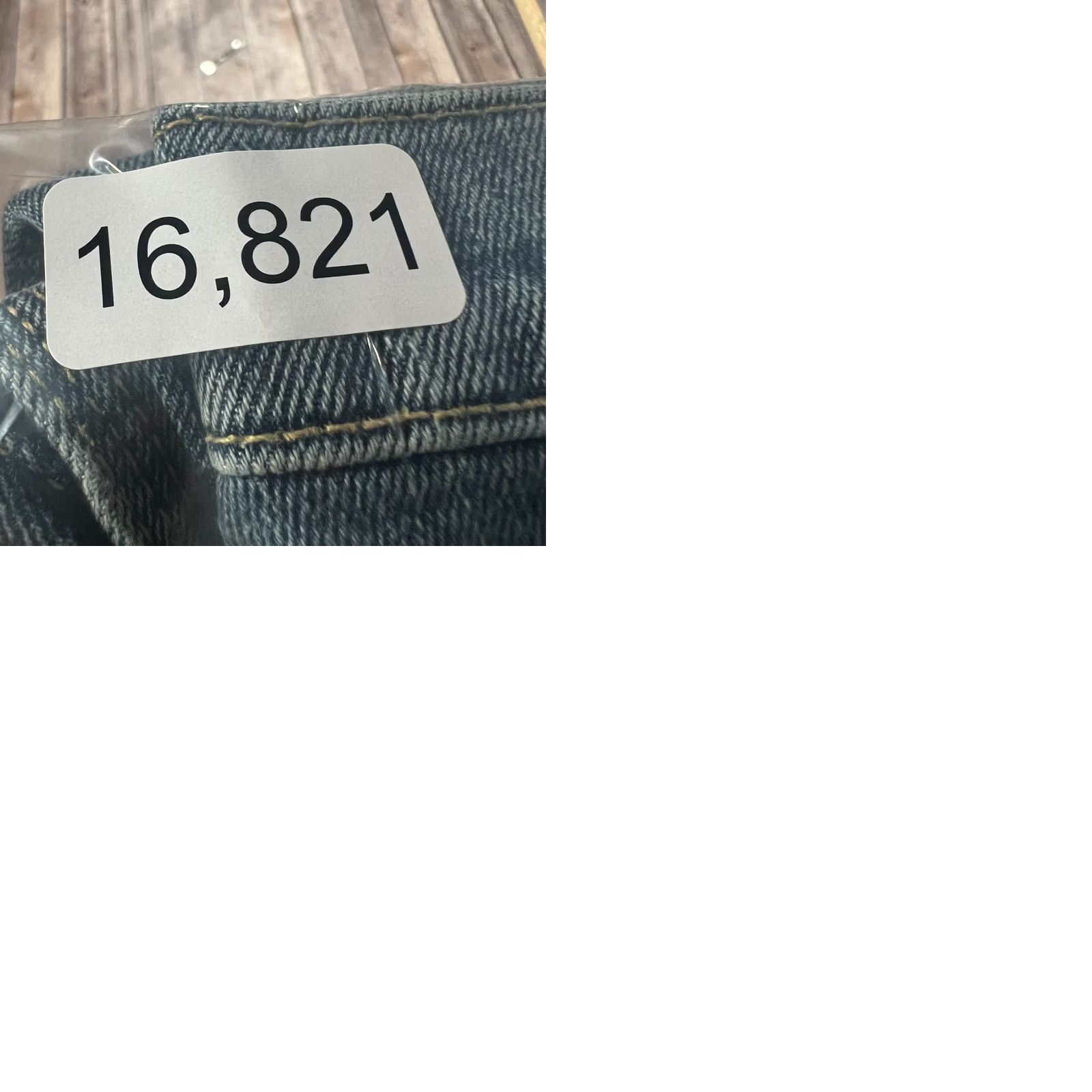 Vintage DU/ER High Rise Straight Jeans 27x27 Blue Denim Midweight Stretch Woman Regular 5-Pocket Vintage No Size 27" / US 4 / IT 40 - 9 Thumbnail