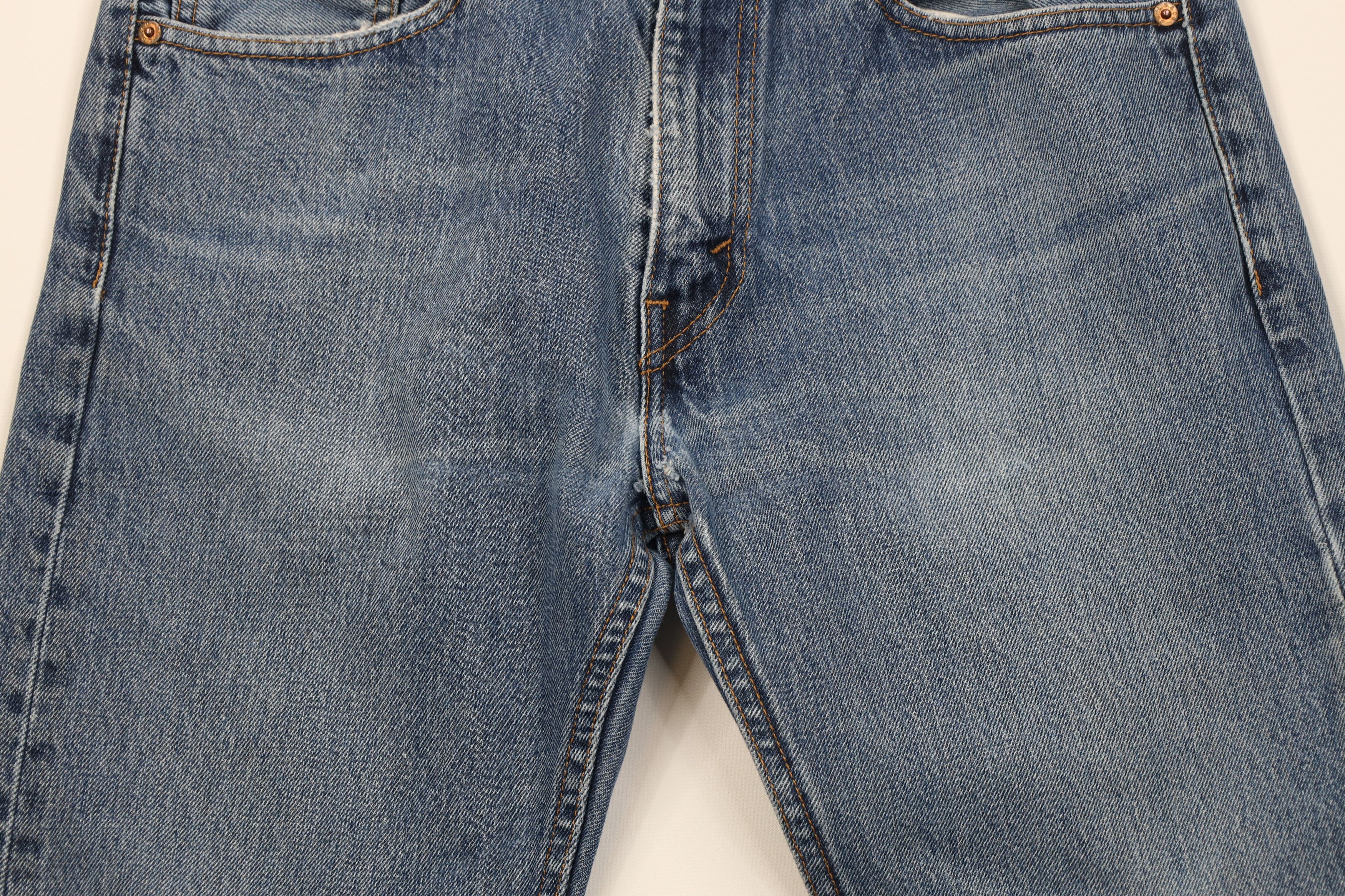 Levi's Vintage Y2K Levis 505 Regular Straight Leg Denim Jeans Size US 32 / EU 48 - 3 Thumbnail