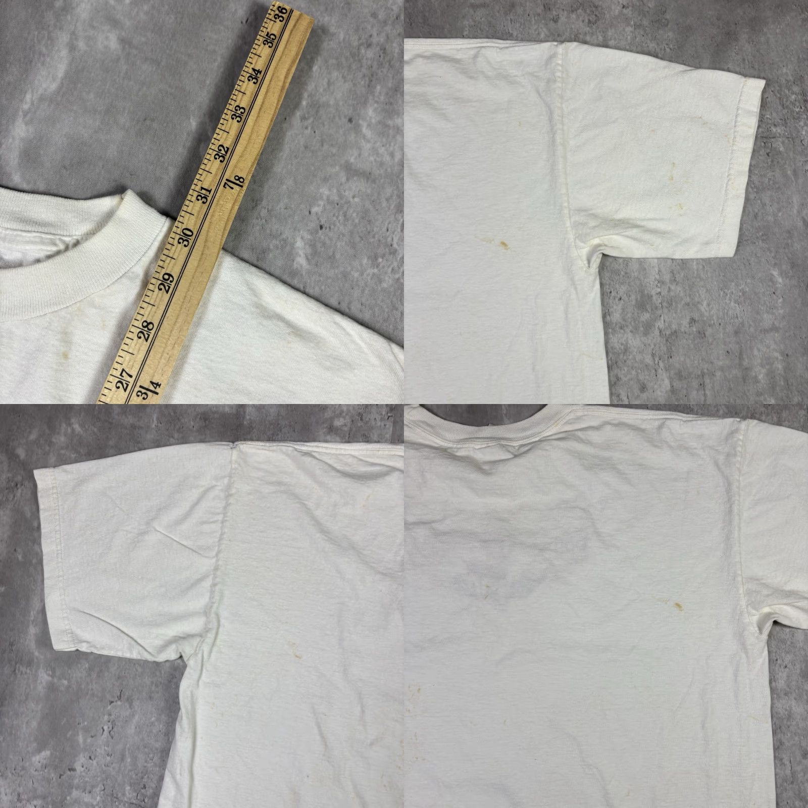 Vintage VINTAGE 90s San Diego Seaport Village T Shirt Embroidered Adult 2XL White Crew Neck Short Sleeve Mens Size US XXL / EU 58 / 5 - 9 Thumbnail