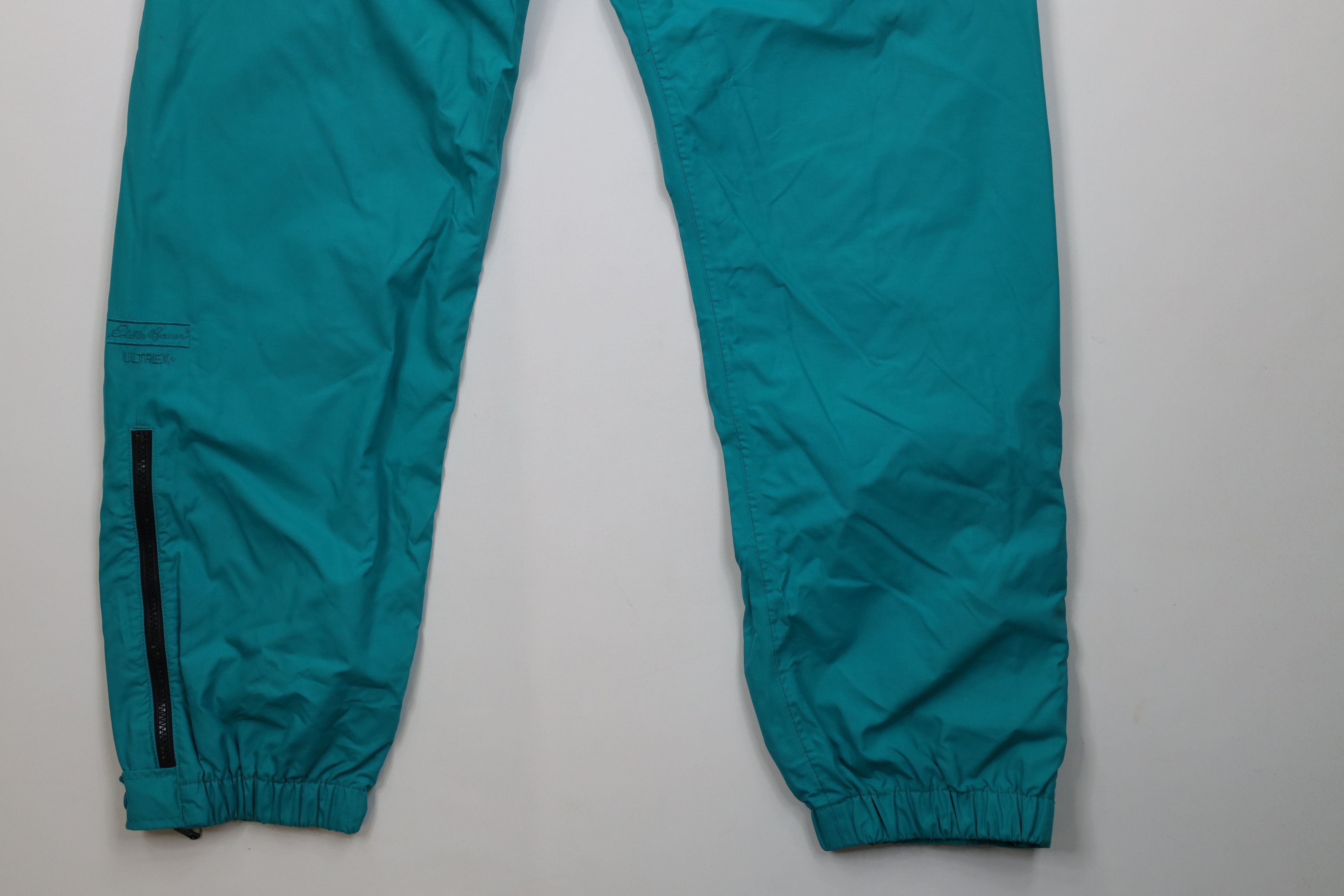 Eddie Bauer Vintage 90s Eddie Bauer Windbreaker Joggers Pants Teal Size US 32 / EU 48 - 4 Thumbnail
