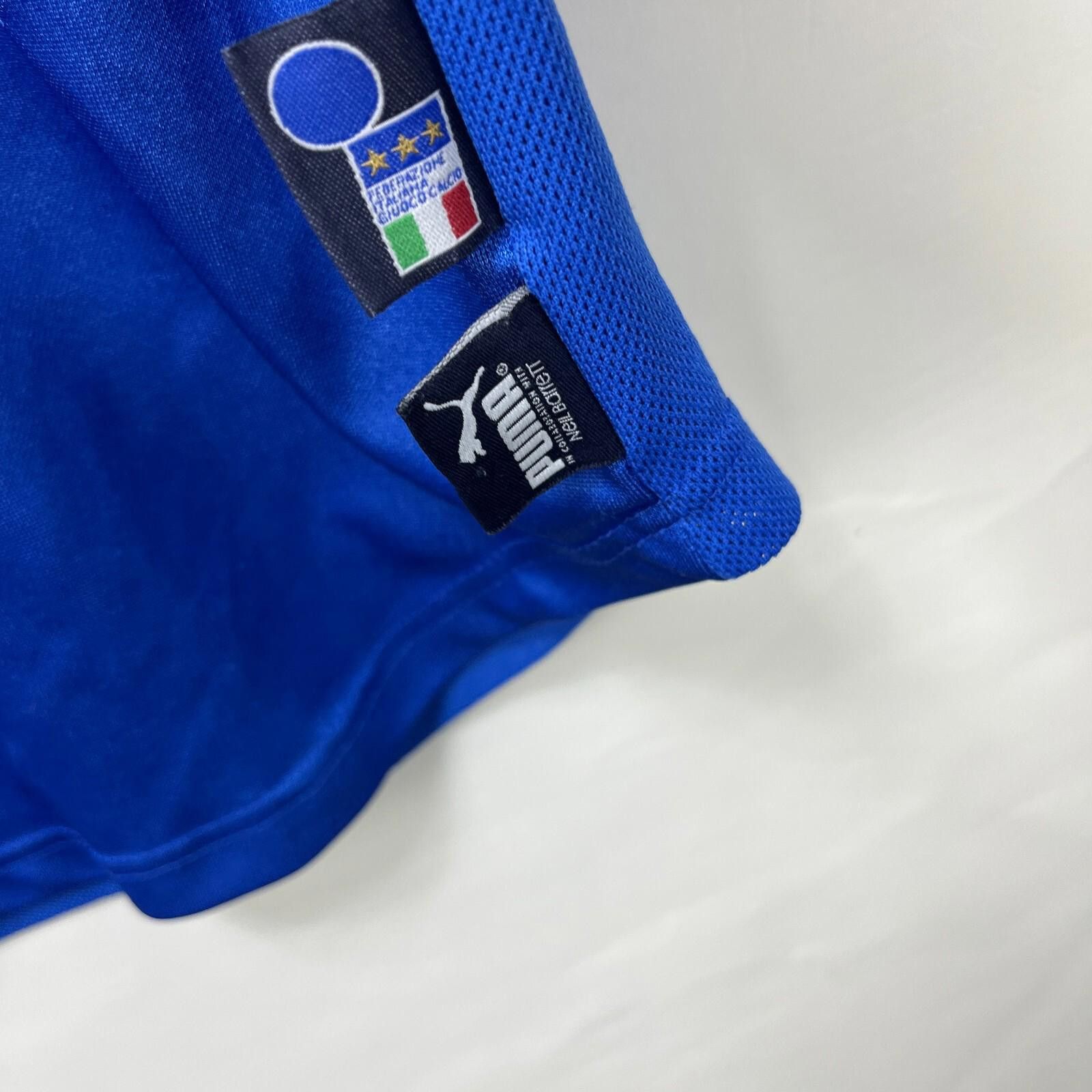 Puma Vintage Y2K Puma Italy Jersey Number 24 Small Football Size ONE SIZE - 6 Thumbnail