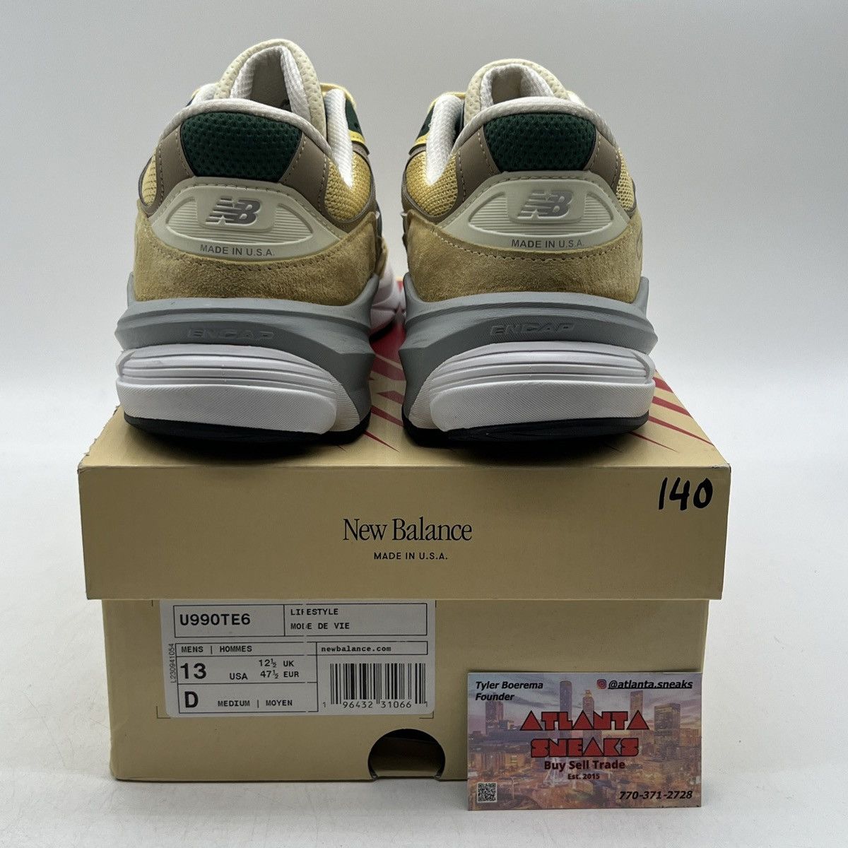 New Balance Teddy Santis x 990v6 sulphur Size US 13 / EU 46 - 3 Thumbnail