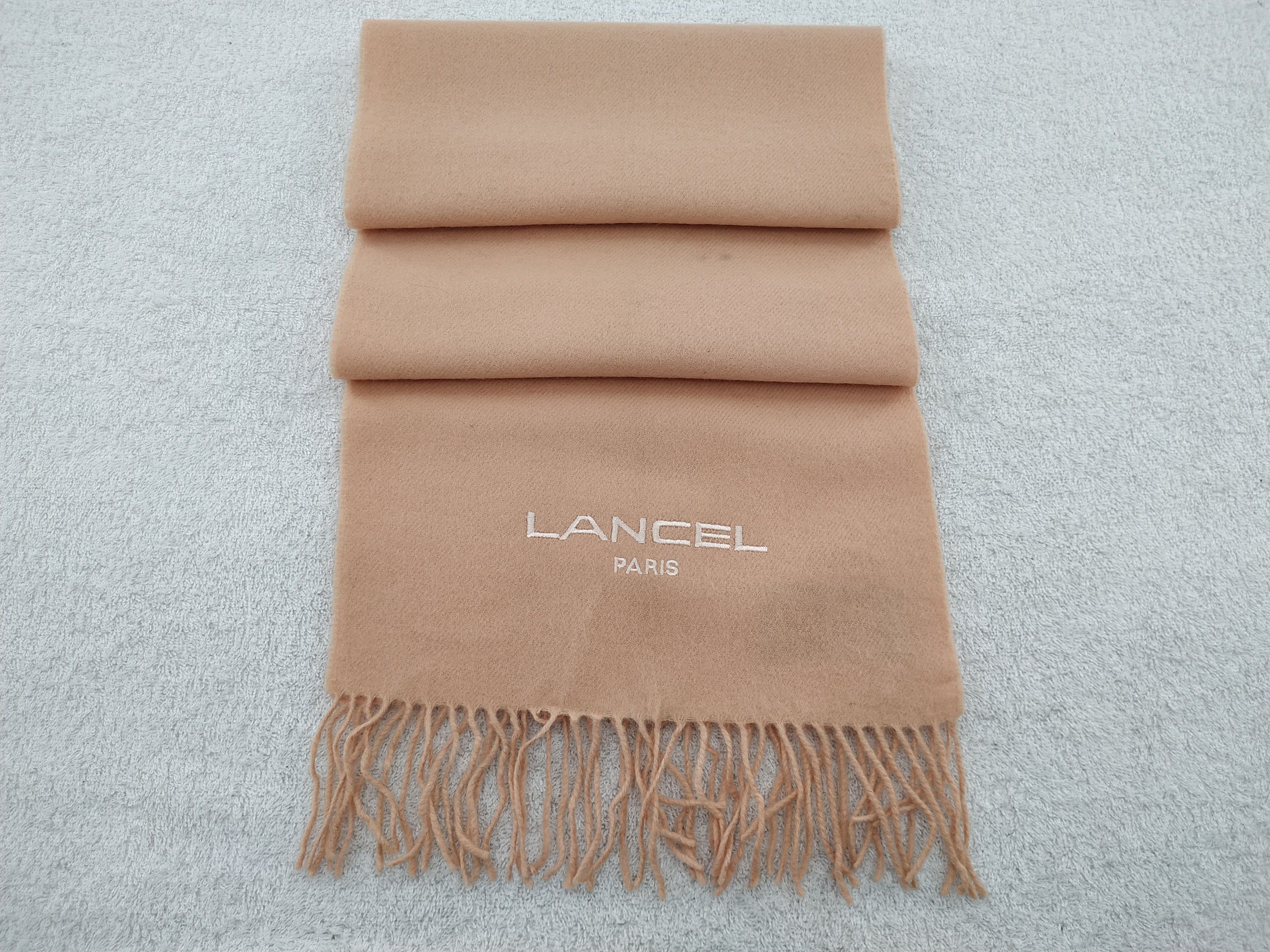Lancel Vintage Lancel Wool Scarf/Muffler/Neckwear MF349 Size ONE SIZE - 2 Thumbnail