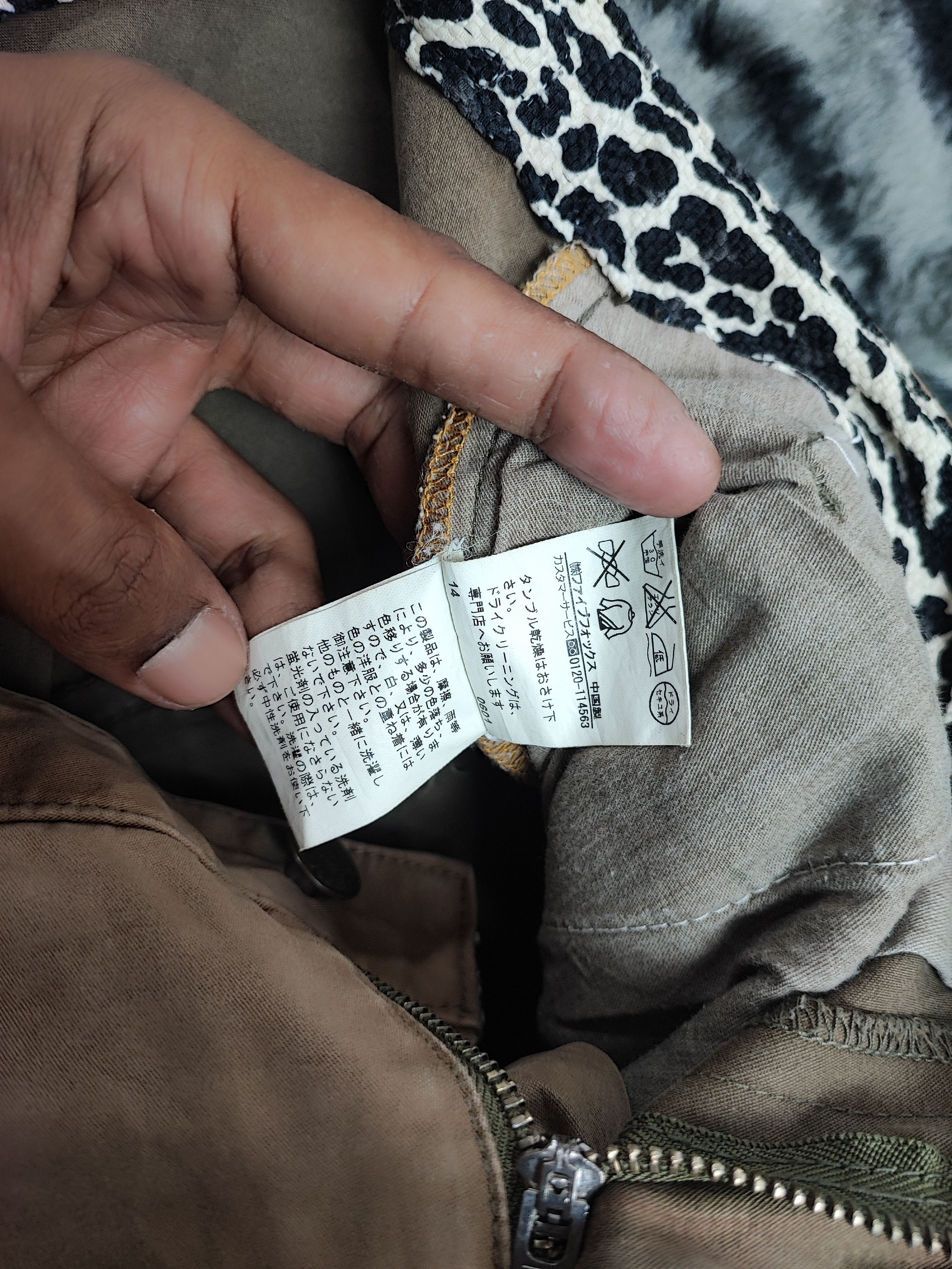 Le Grande Bleu (L.G.B.) PPFM Bondage Distressed Brown Cargo Pants Size US 32 / EU 48 - 19 Thumbnail