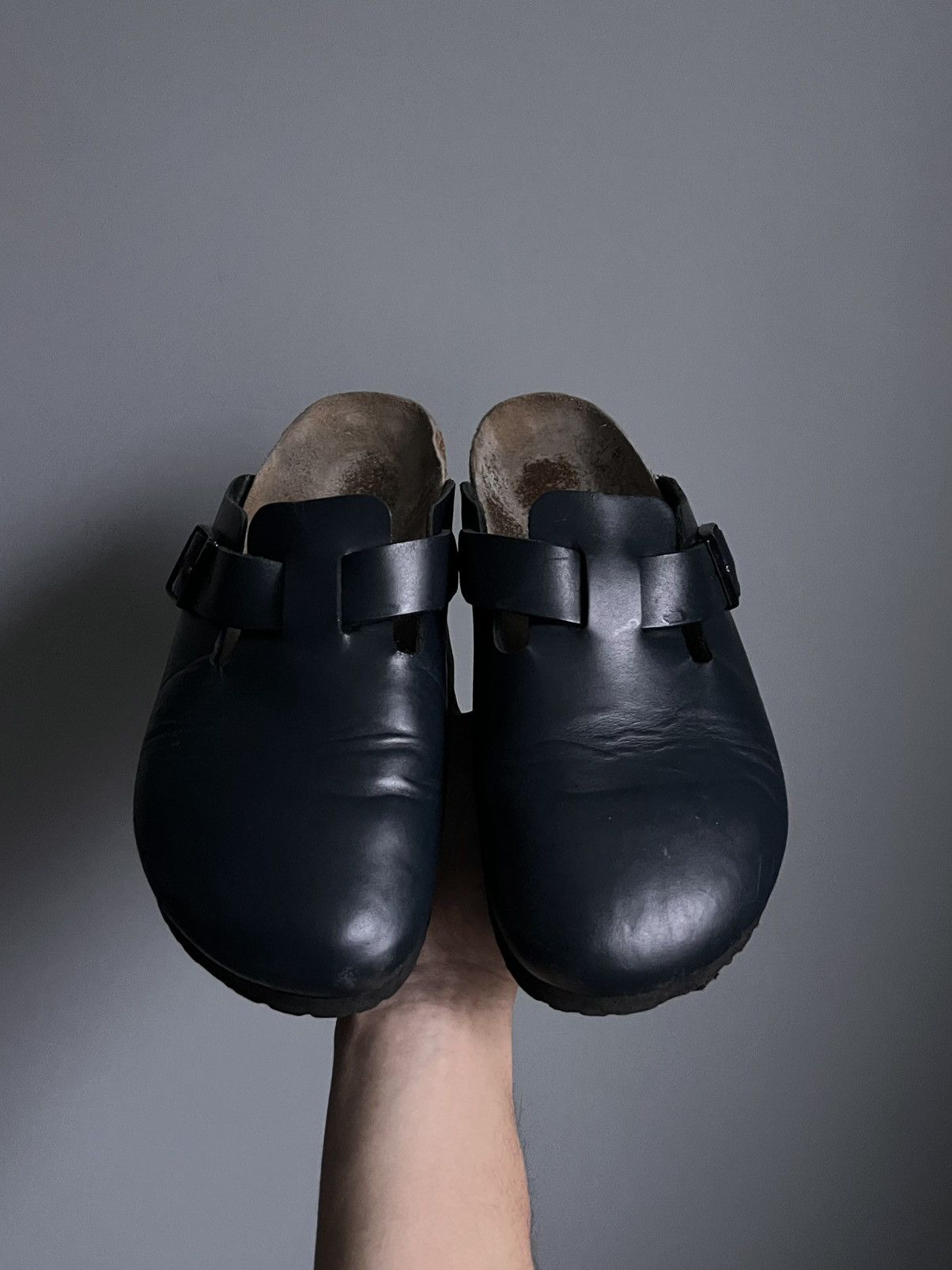 Birkenstock Vintage Birkenstock Boston Leather Sandals Clogs Size US 9 / EU 42 - 2 Thumbnail