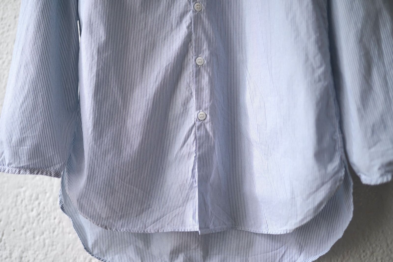 Bergfabel No Collar Striped Shirt Size US M / EU 48-50 / 2 - 7 Thumbnail