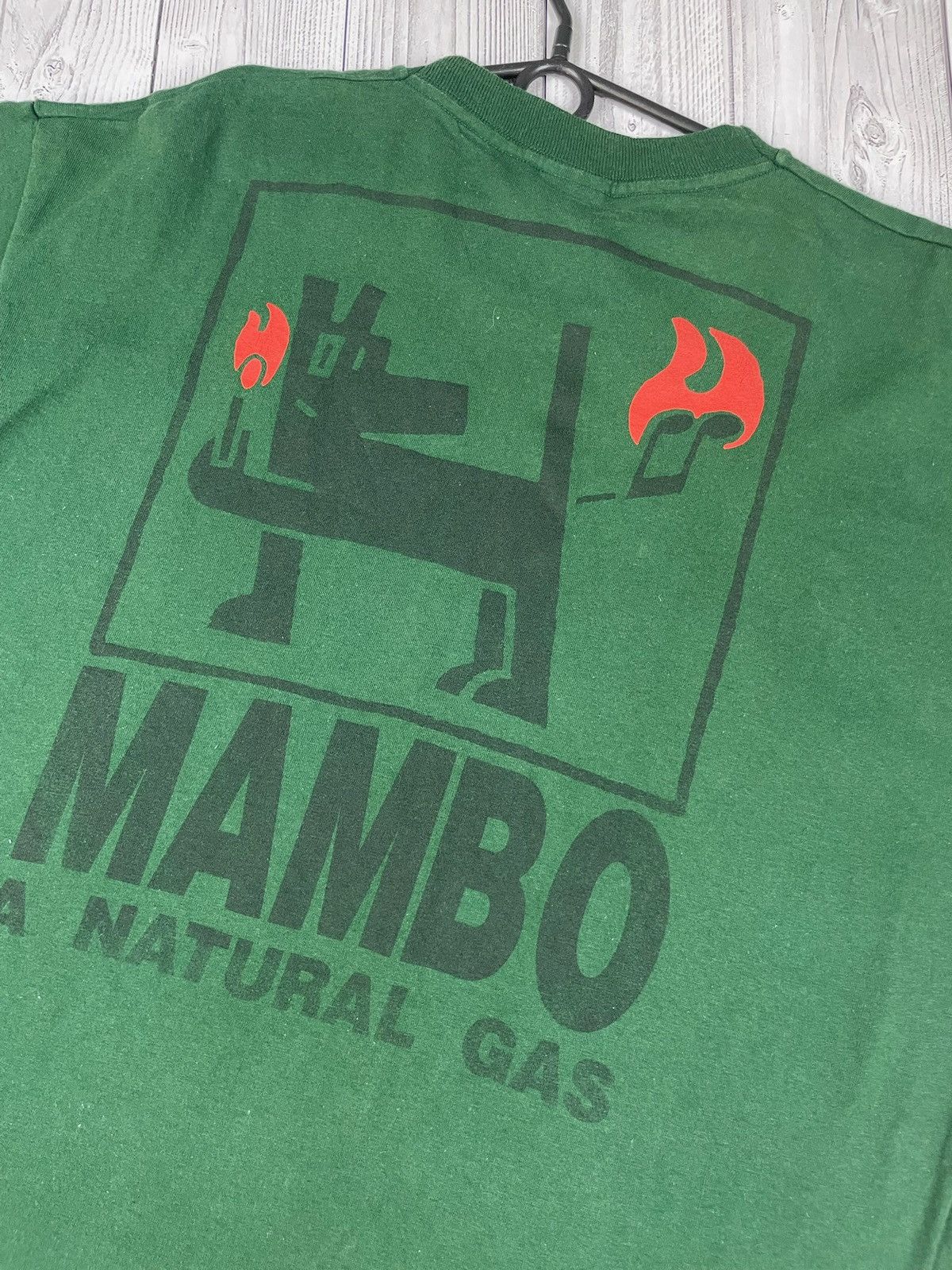 Mambo Vintage Mambo tee green logo rare USA Size US XL / EU 56 / 4 - 5 Thumbnail