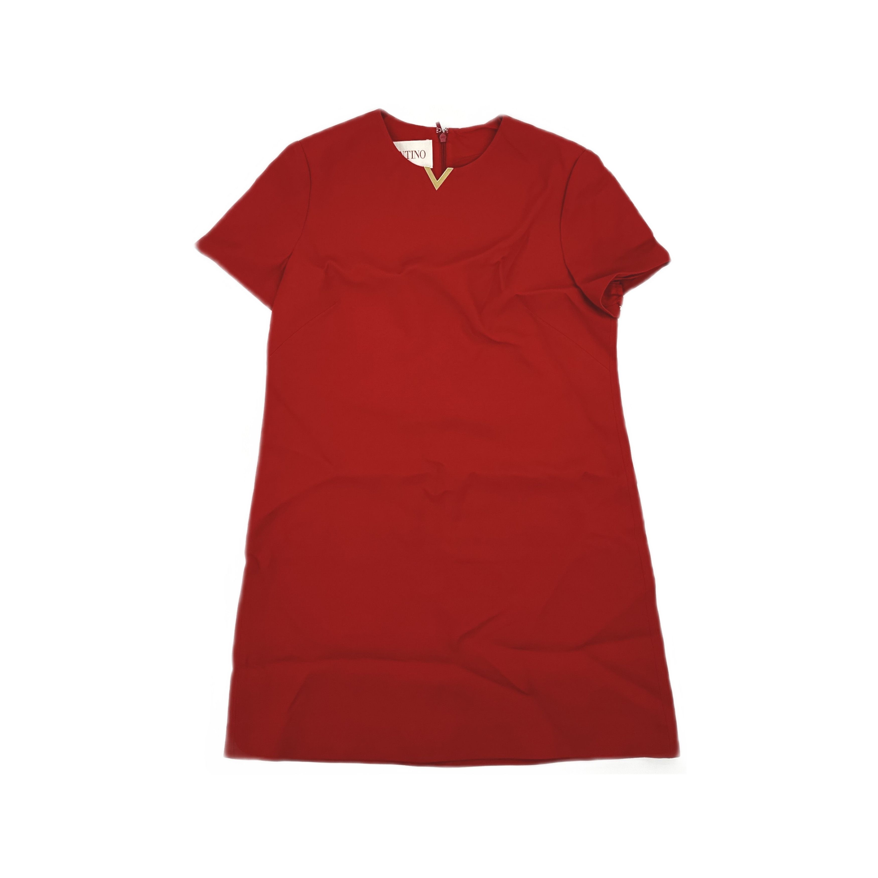 Valentino Valentino Red Mini Dress Size 46 Size L / US 10 / IT 46 - 1 Thumbnail