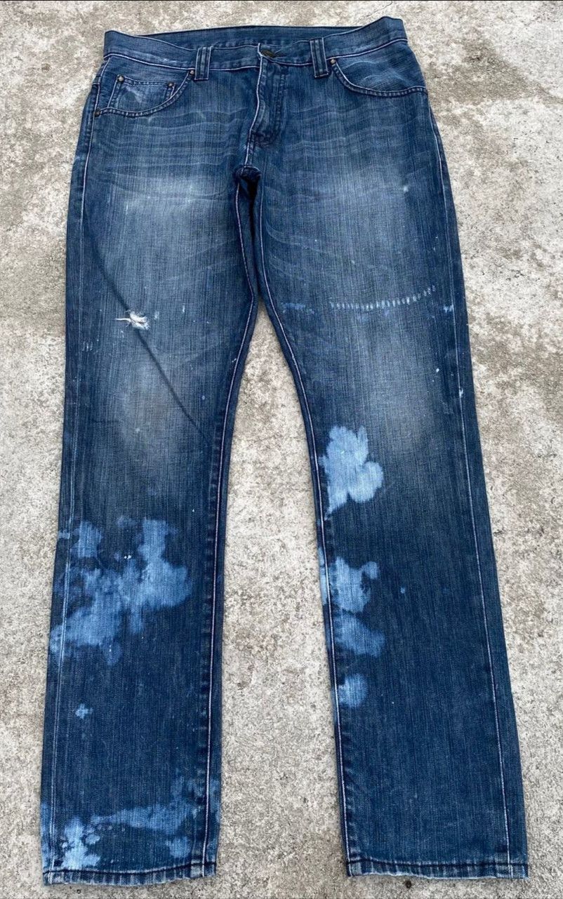 Uniqlo Vintage Uniqlo Jeans Distressed Denim Size US 34 / EU 50 - 1 Thumbnail