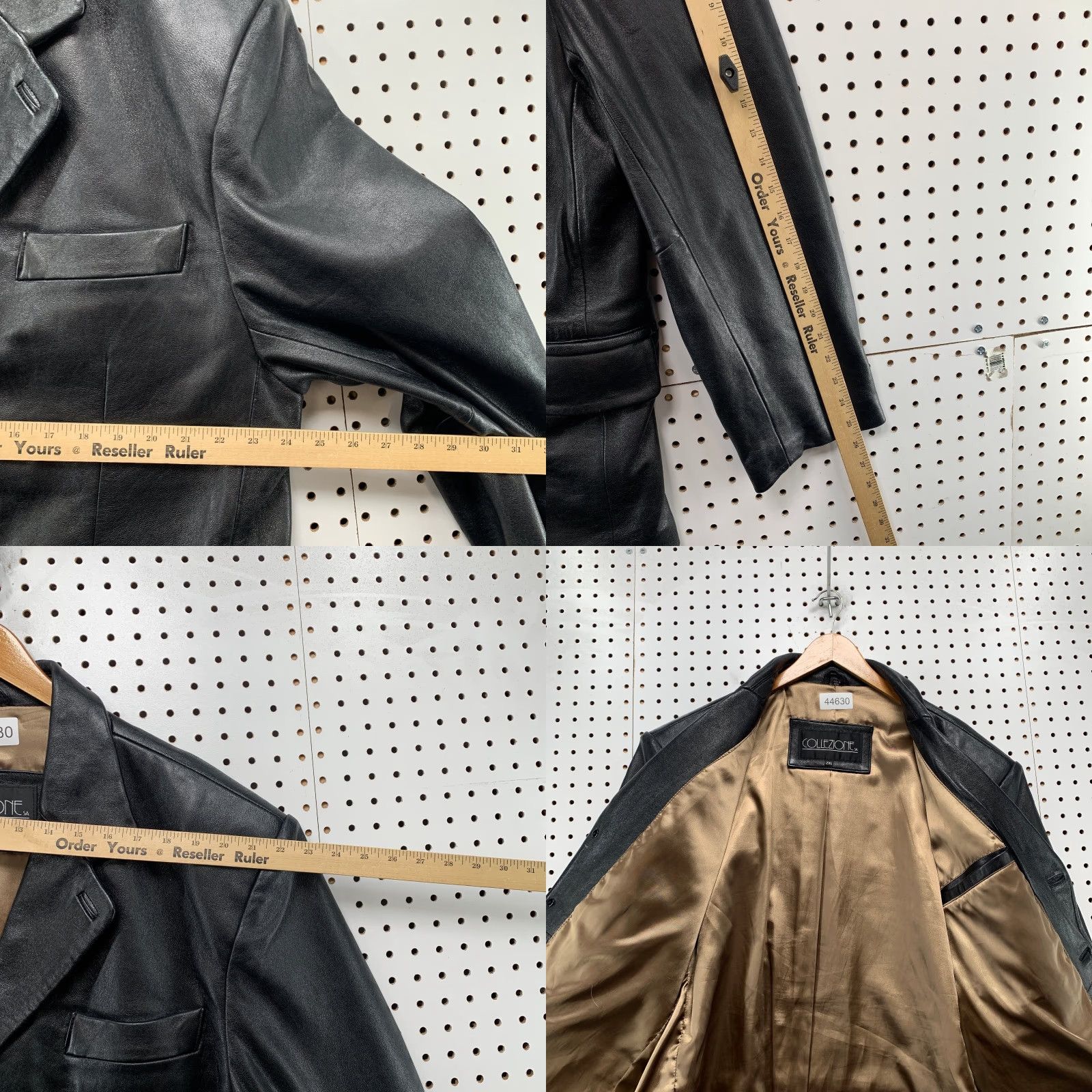 Vintage VINTAGE Collezione Leather Jacket Mens 2XL Black Super Natural Dean Winchester Jacket Men 2XL Black Collezione Leather Bomber Tv Decade 90s Mens Size US XXL / EU 58 / 5 - 9 Thumbnail