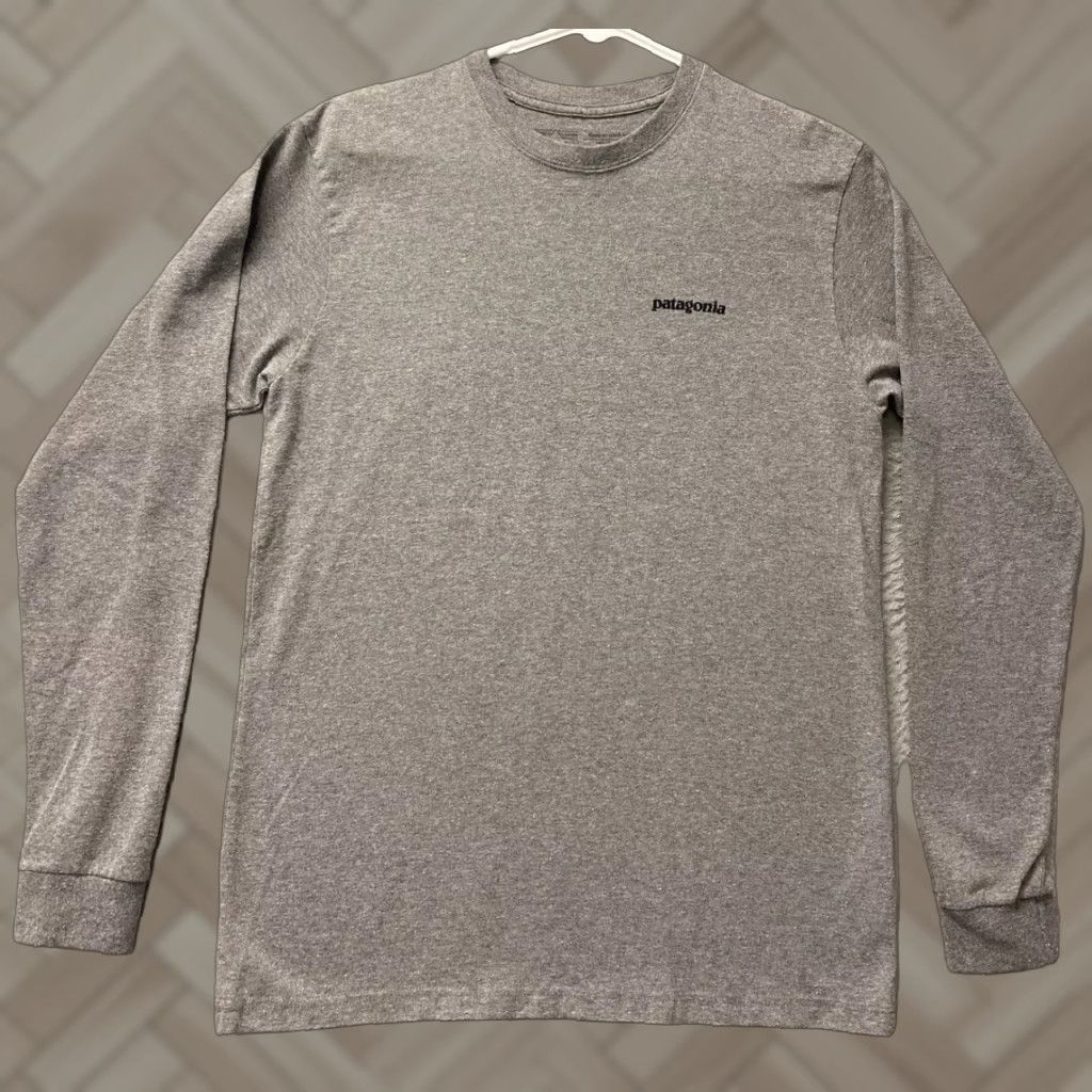 Patagonia Patagonia Shirt Mens Small Gray Organic Cotton Long Sleeve/114-40 Size US S / EU 44-46 / 1 - 1 Thumbnail