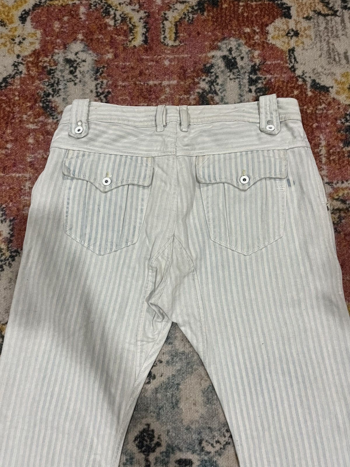 Diesel Slylow striped denim Size US 31 - 9 Thumbnail