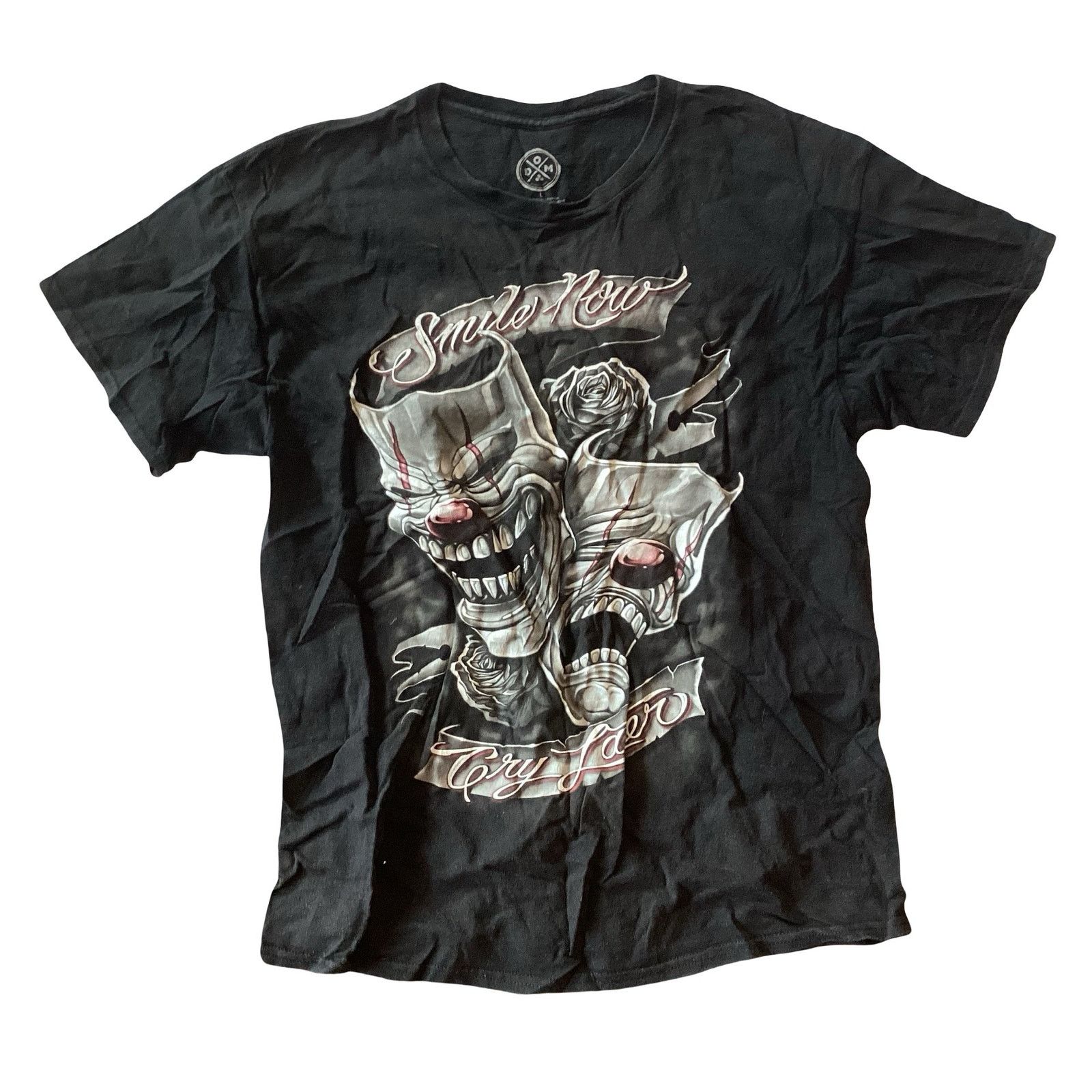 Other Smile Now Cry Later Masks Graphic Tee Size US L / EU 52-54 / 3 - 2 Thumbnail