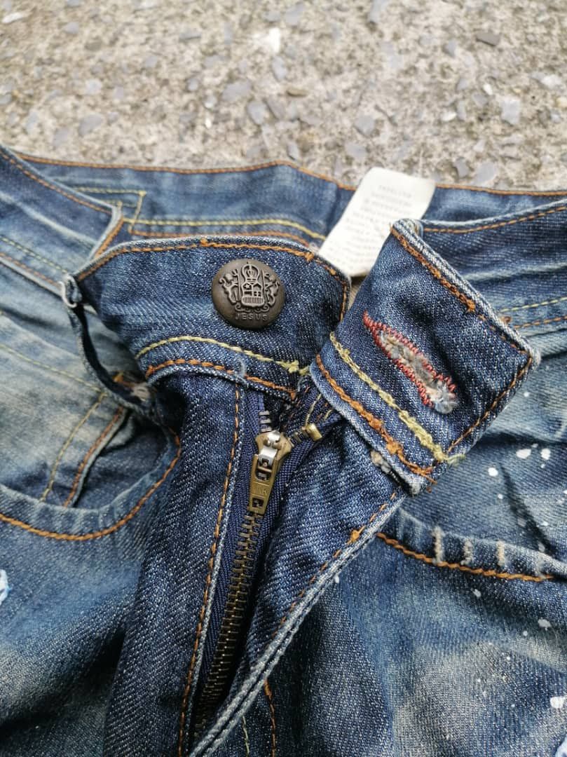Robins Jeans Robins Jeans Nice Design Distressed Denim Jeans Size US 32 / EU 48 - 4 Thumbnail