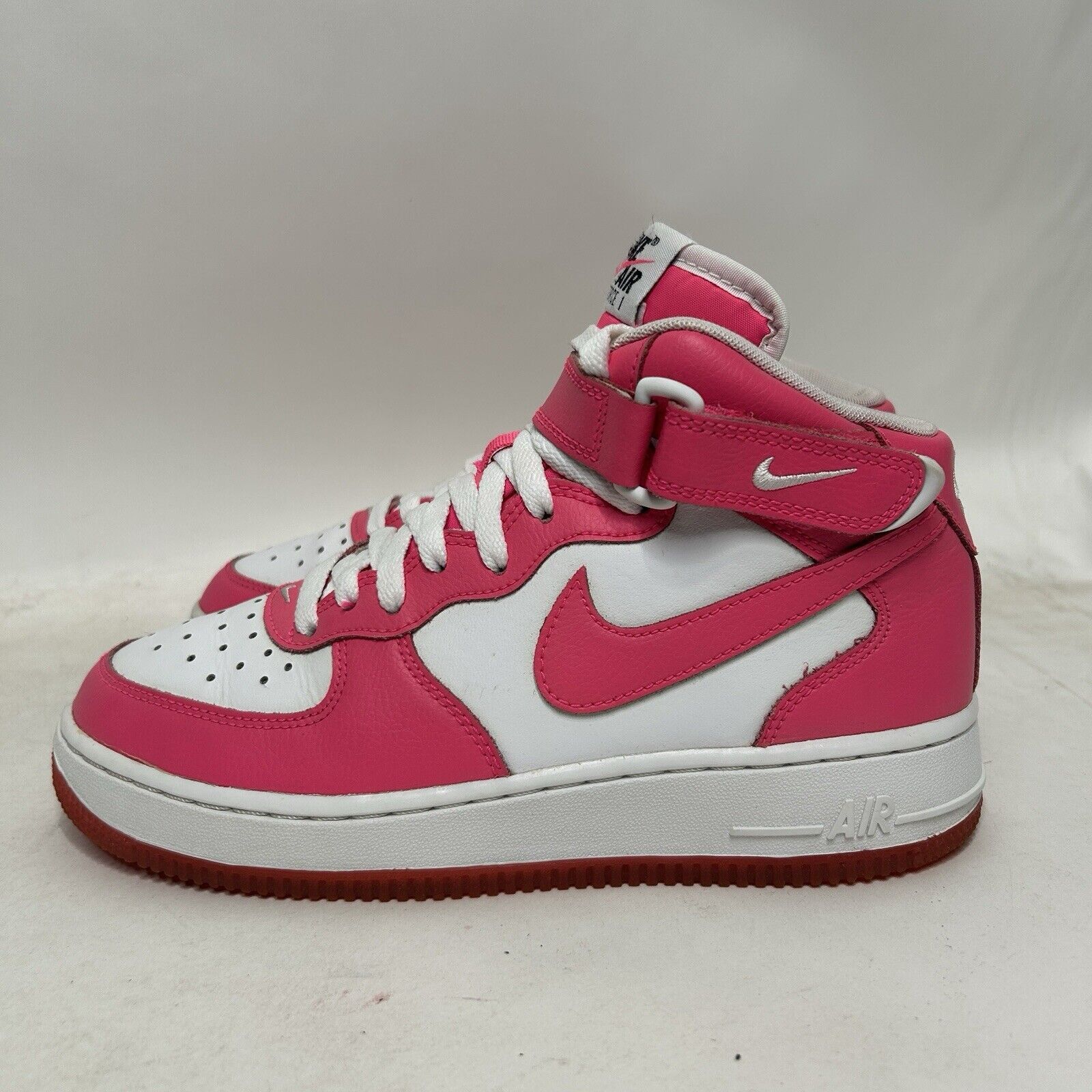Nike Nike Shoes Air Force 1 Mid GS “Hyper Pink” 2024 Size US 7.5 / IT 37.5 - 6 Thumbnail