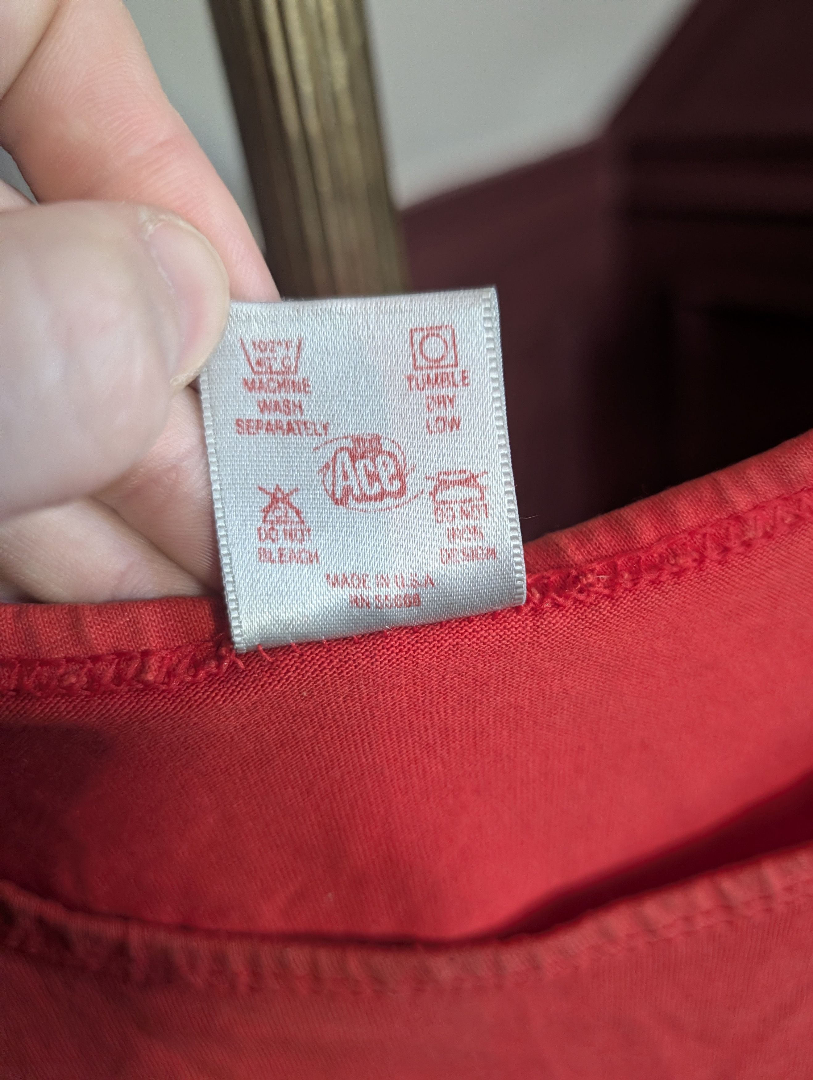 Vintage 90s single stitch MiUSA red Puerto Rico graphic tank top Size US M / EU 48-50 / 2 - 8 Thumbnail