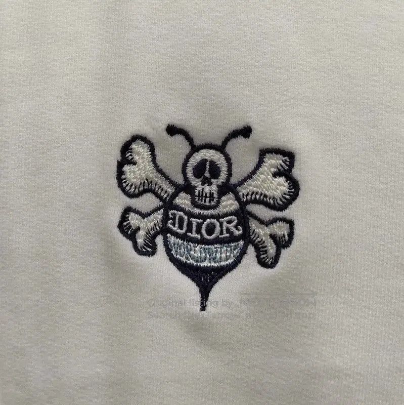 Dior Dior White Cotton Long Sleeve Hoodie . Size US XS / EU 42 / 0 - 6 Thumbnail