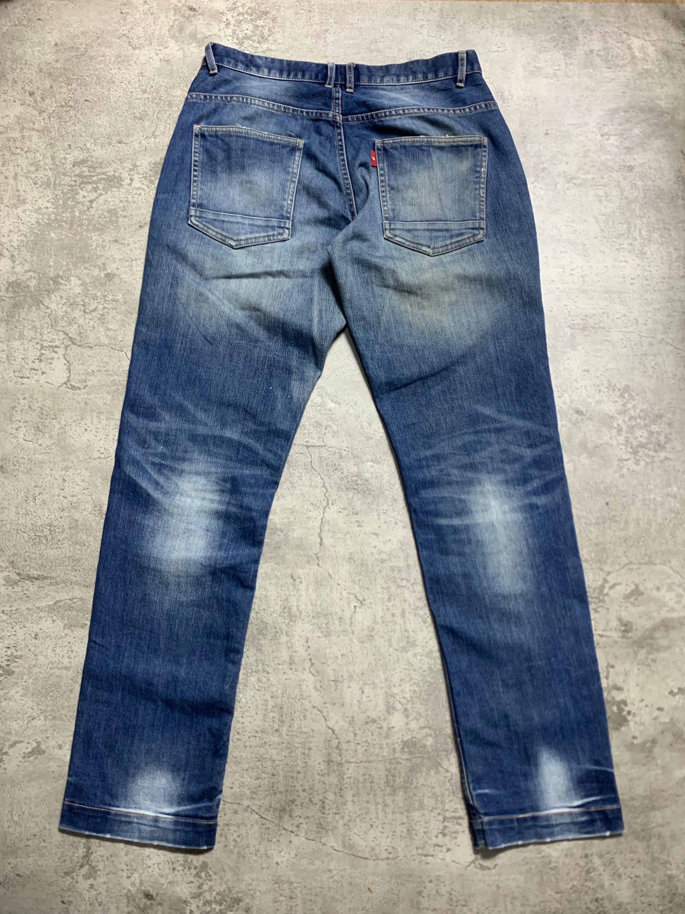 291295=Homme 1990s 291295 Homme Distressed Jeans Size US 32 / EU 48 - 11 Thumbnail